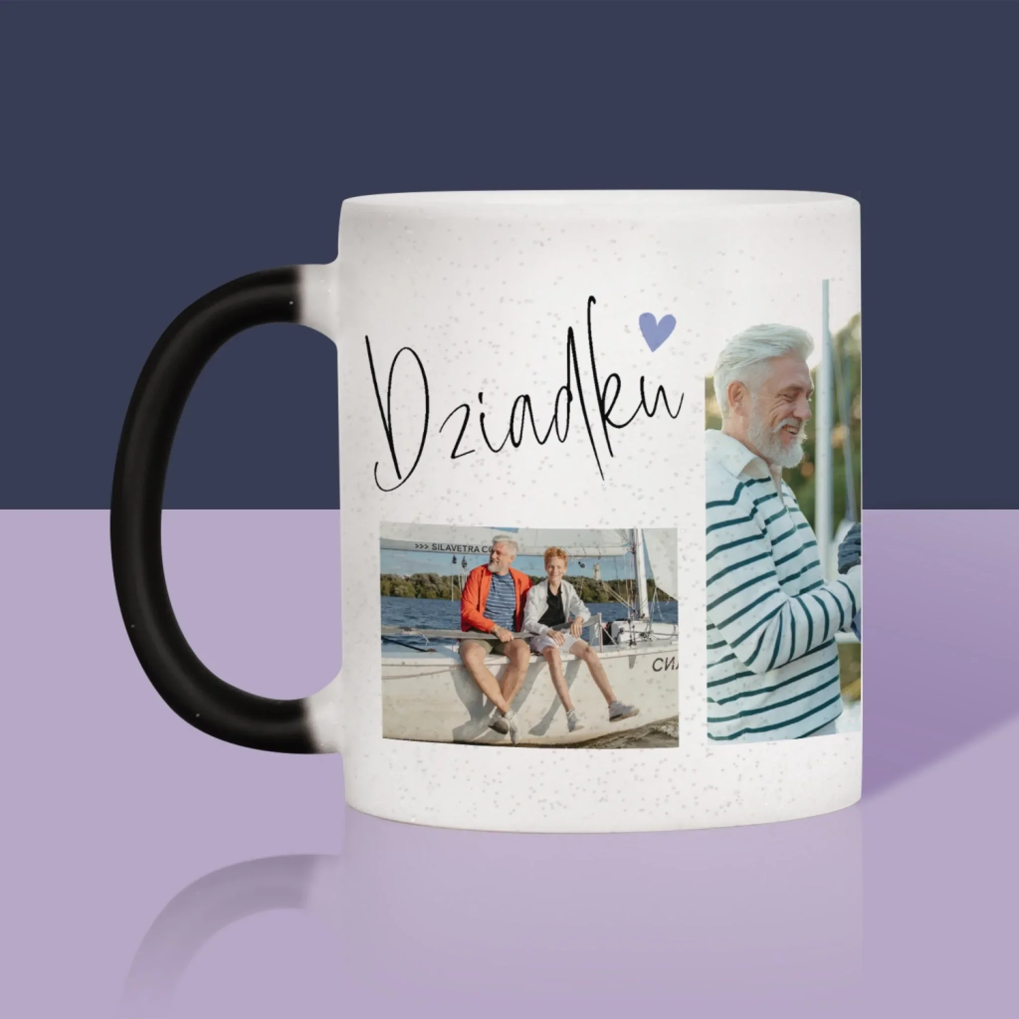 Fotokolaż: Dziadku Kocham Cię - Kubek z Nadrukiem - Image 11