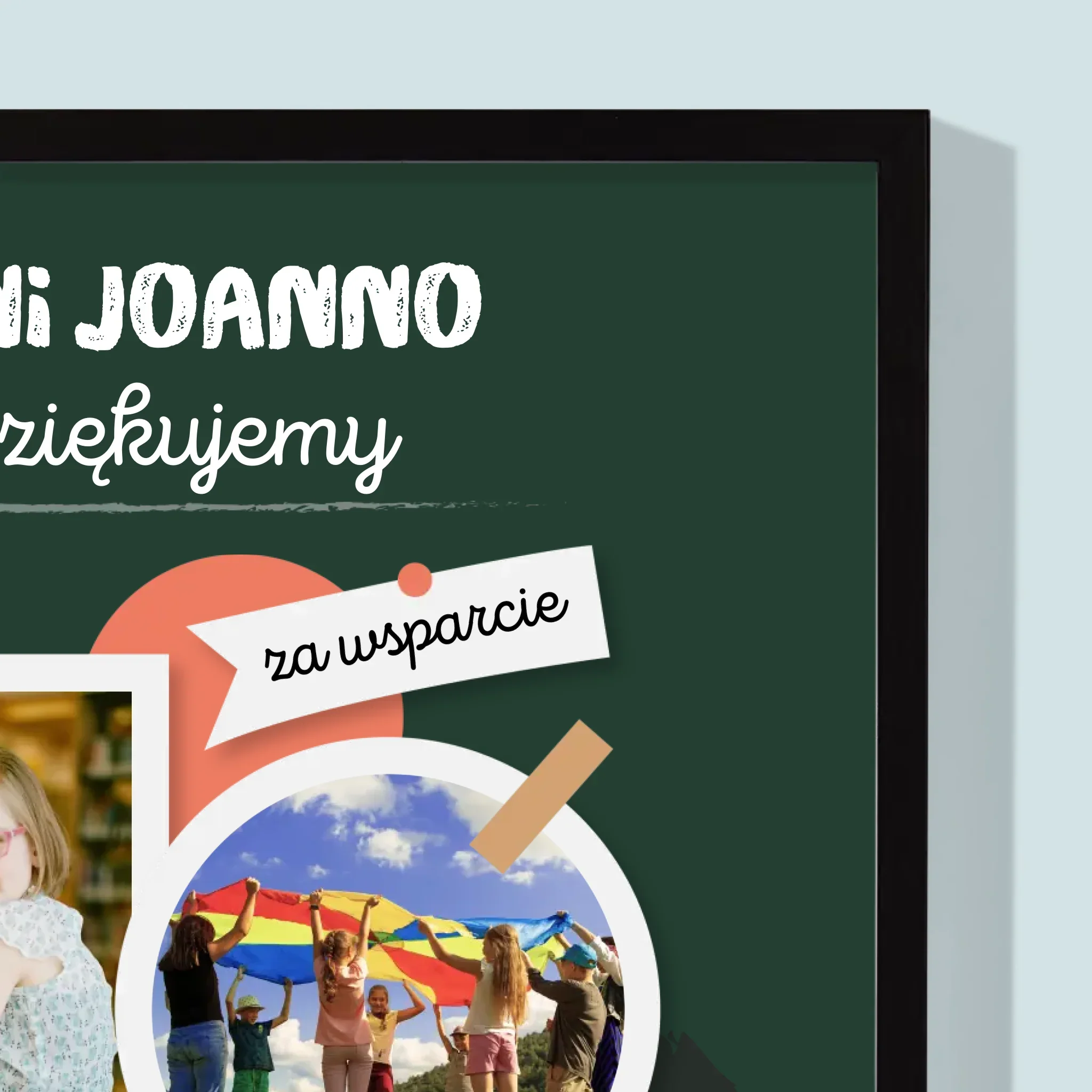 Fotokolaż: Dziękujemy Za Wiedzę - Wydruk Obramowany - Image 6