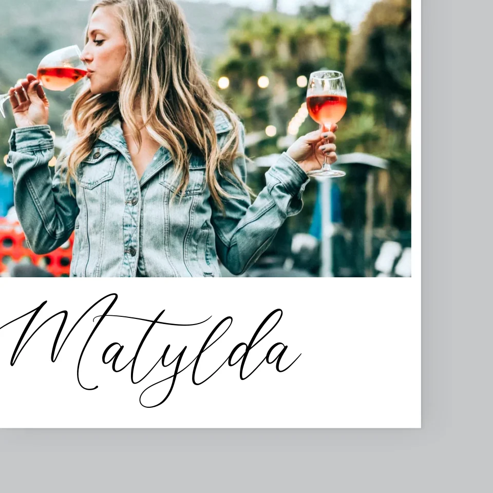 Fotokolaż: Gorąca Trzydziestolatka - Wydruk Obramowany - Image 11