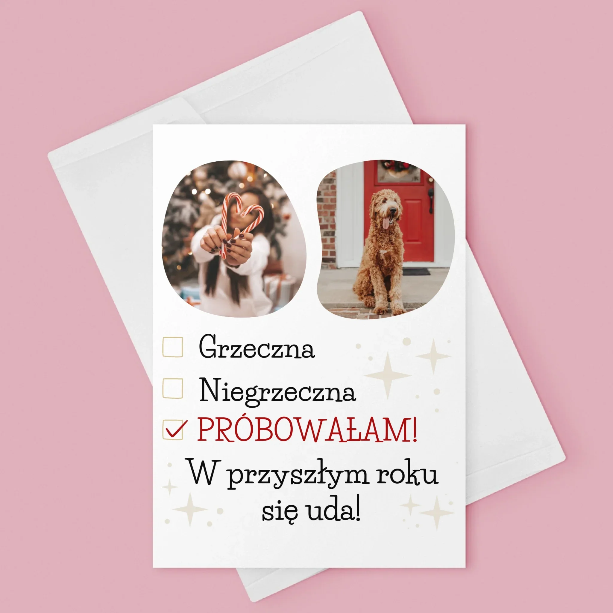 Fotokolaż: Grzeczna - Kartka Z Życzeniami - Image 3