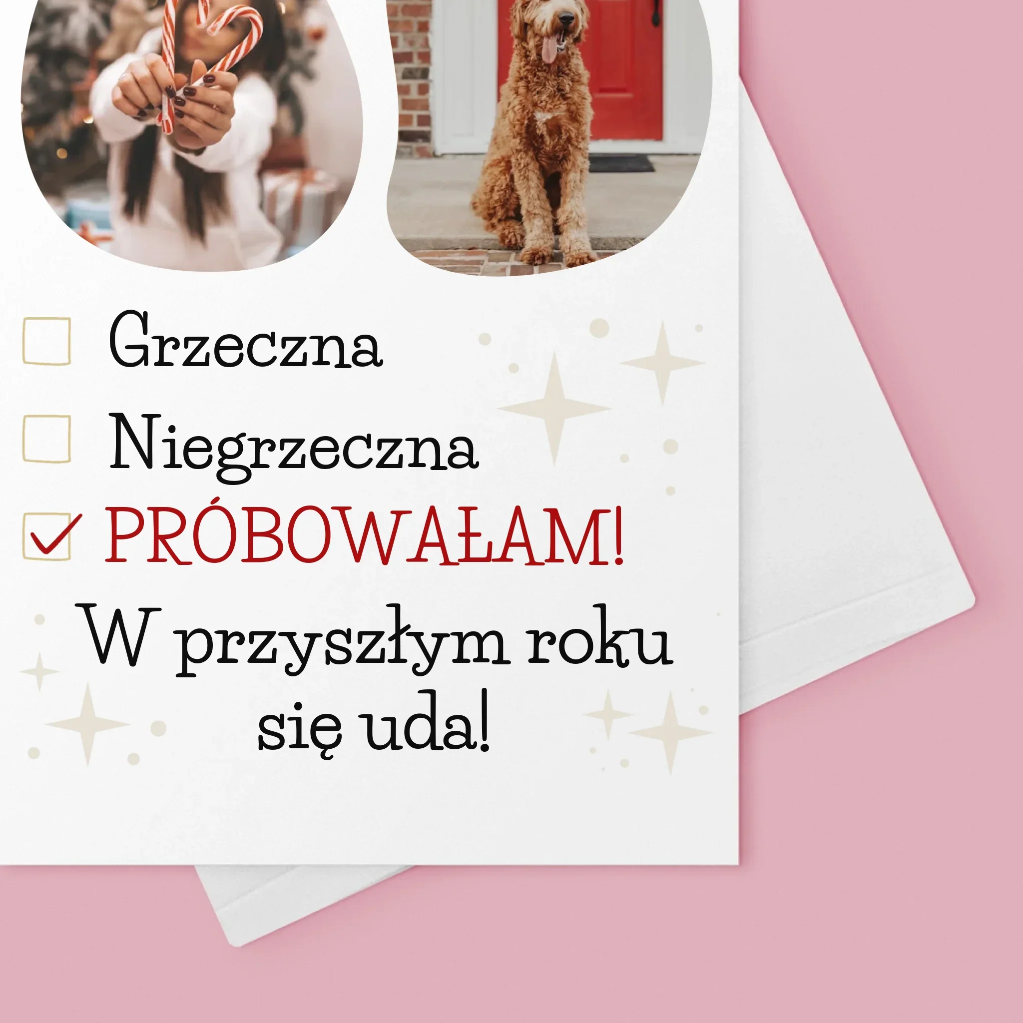 Fotokolaż: Grzeczna - Kartka Z Życzeniami - Image 4