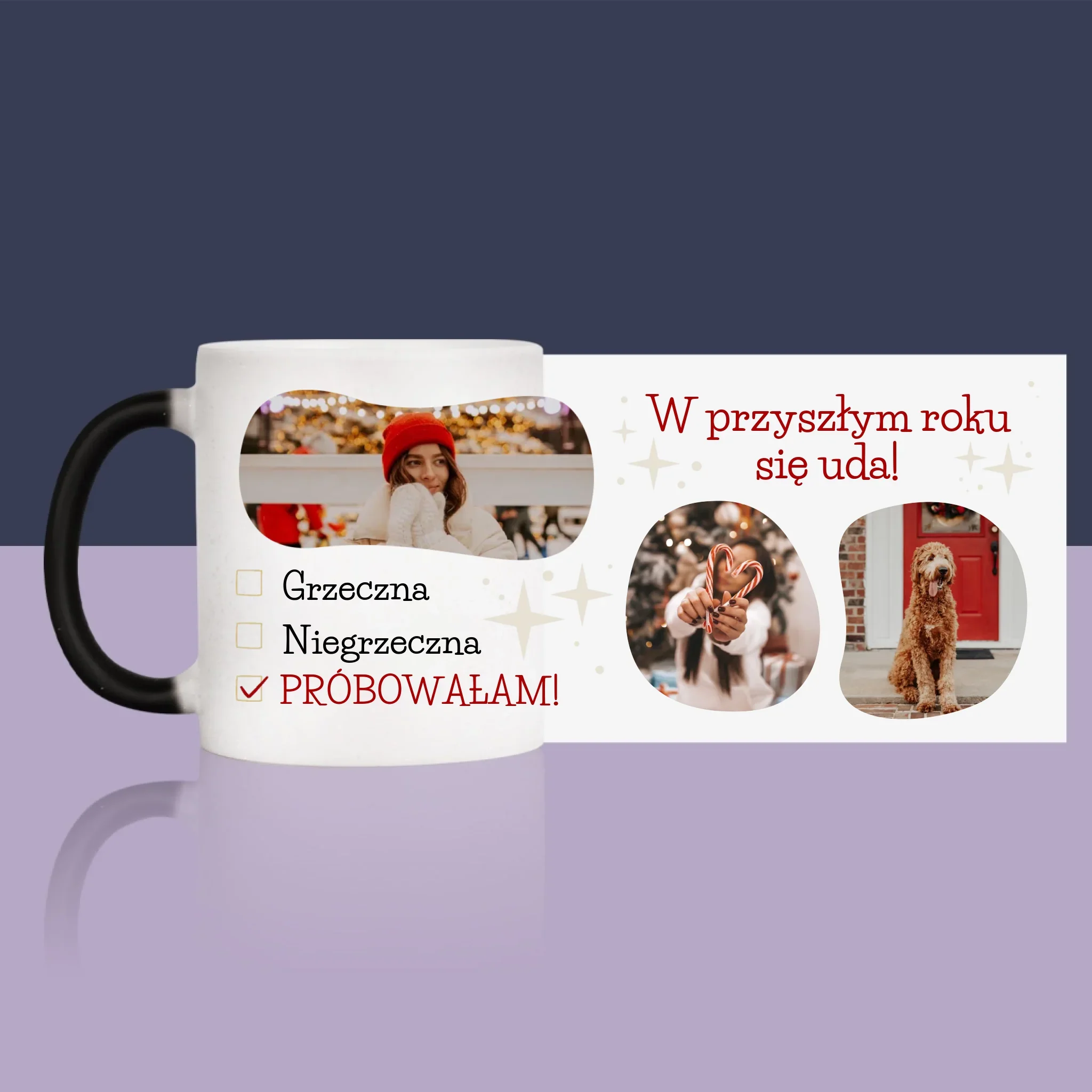 Fotokolaż: Grzeczna - Kubek z Nadrukiem - Image 13