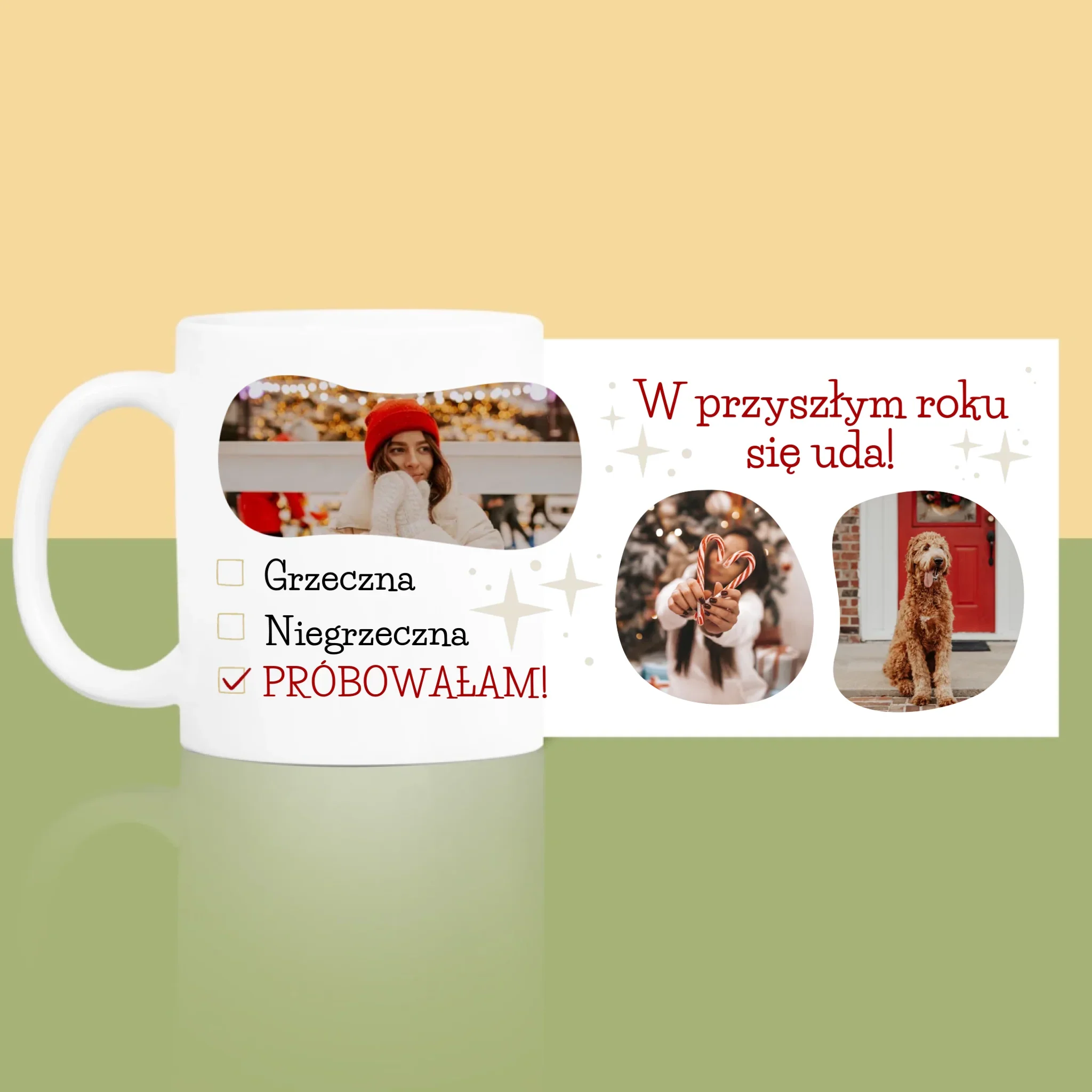 Fotokolaż: Grzeczna - Kubek z Nadrukiem - Image 3