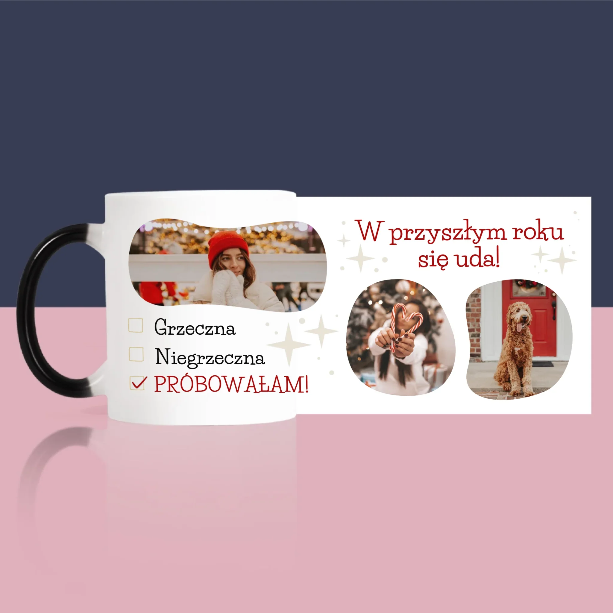 Fotokolaż: Grzeczna - Kubek z Nadrukiem - Image 7