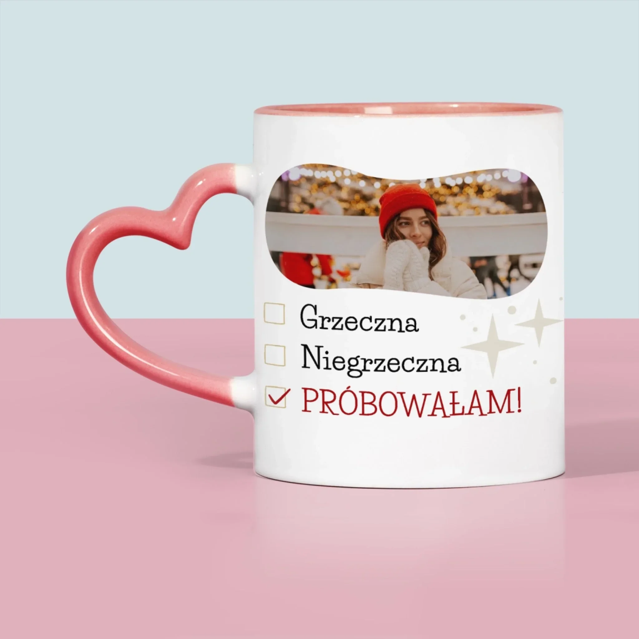 Fotokolaż: Grzeczna - Kubek z Nadrukiem - Image 9
