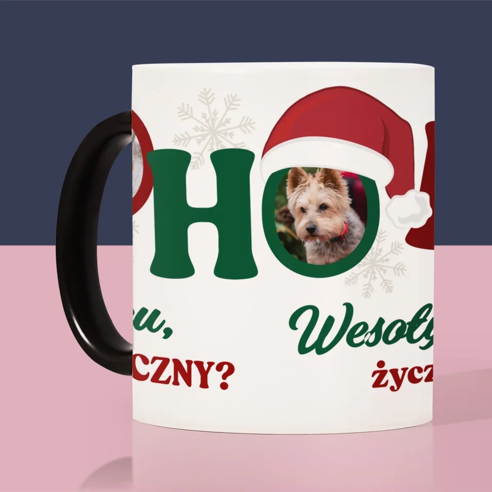 Fotokolaż: Ho Ho Ho - Kubek z Nadrukiem - Image 5