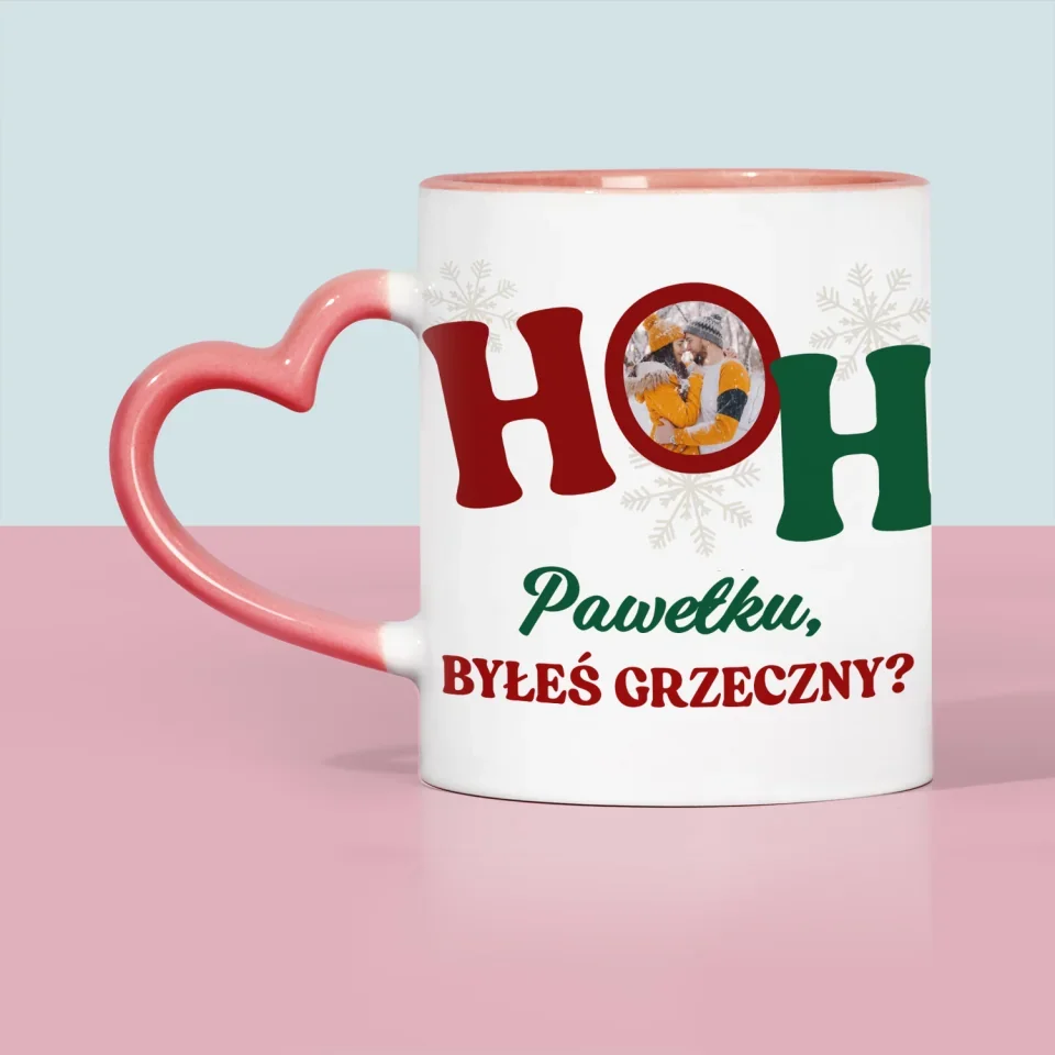 Fotokolaż: Ho Ho Ho - Kubek z Nadrukiem - Image 9