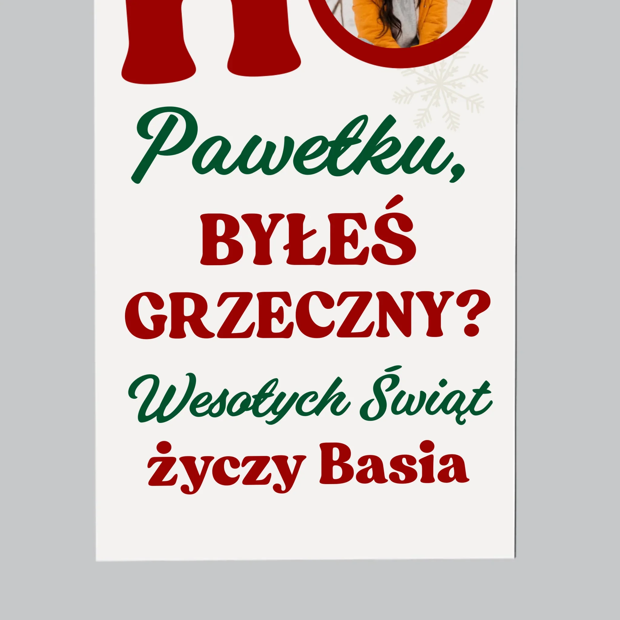 Fotokolaż: Ho Ho Ho - Magnes Na Lodówkę - Image 4