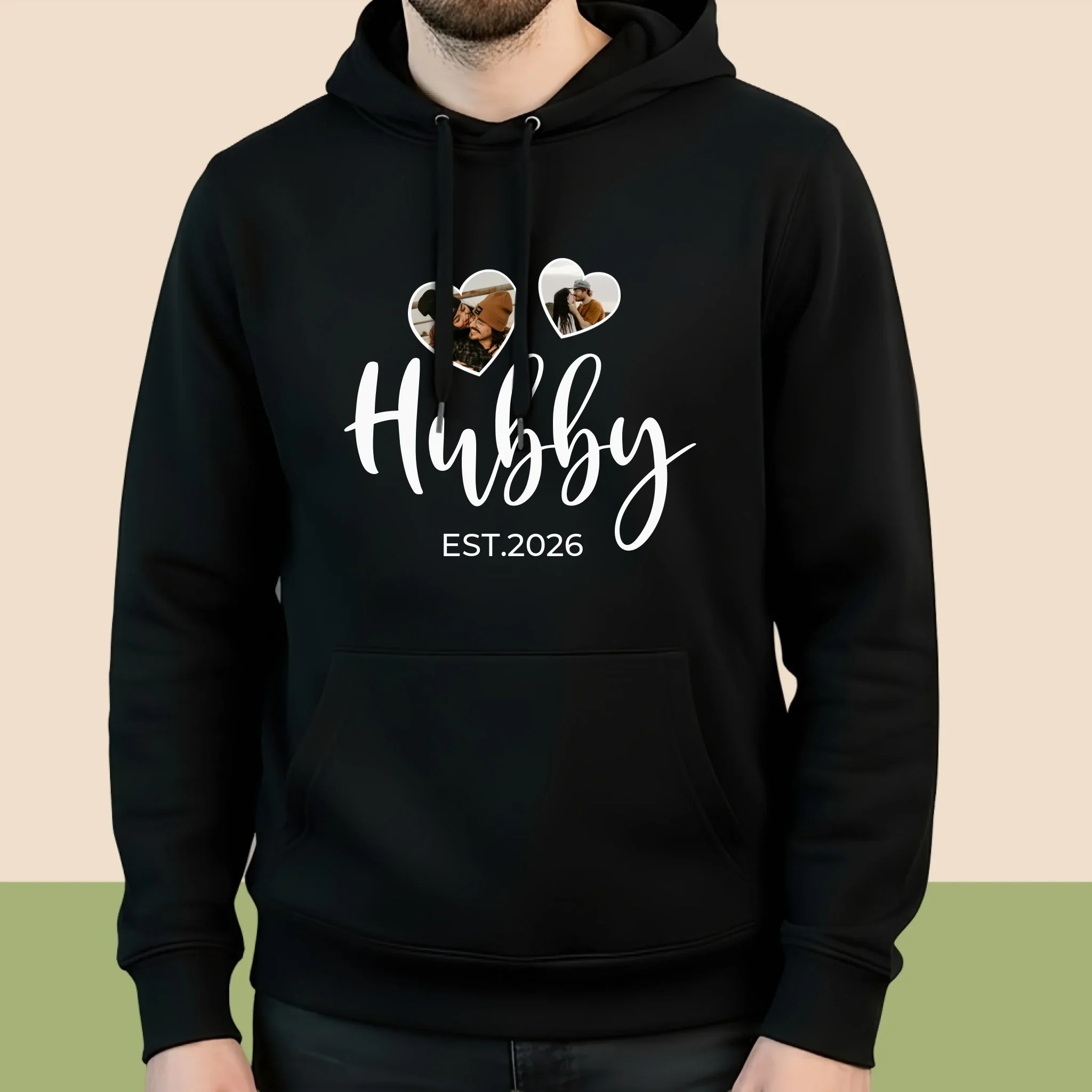Fotokolaż: Hubby&Wifey - Bluzy Dla Par - Image 4