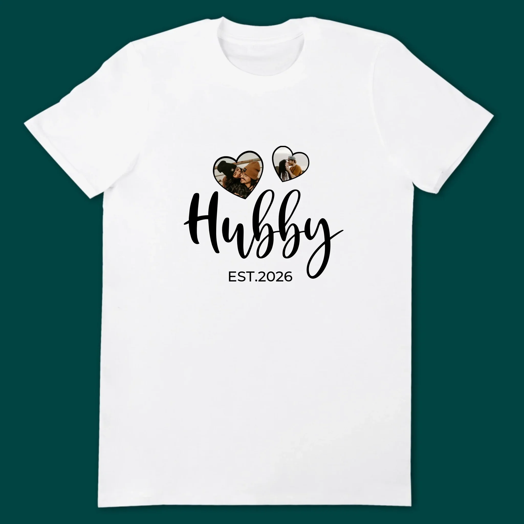 Fotokolaż: Hubby&Wifey - Koszulki Dla Par - Image 5