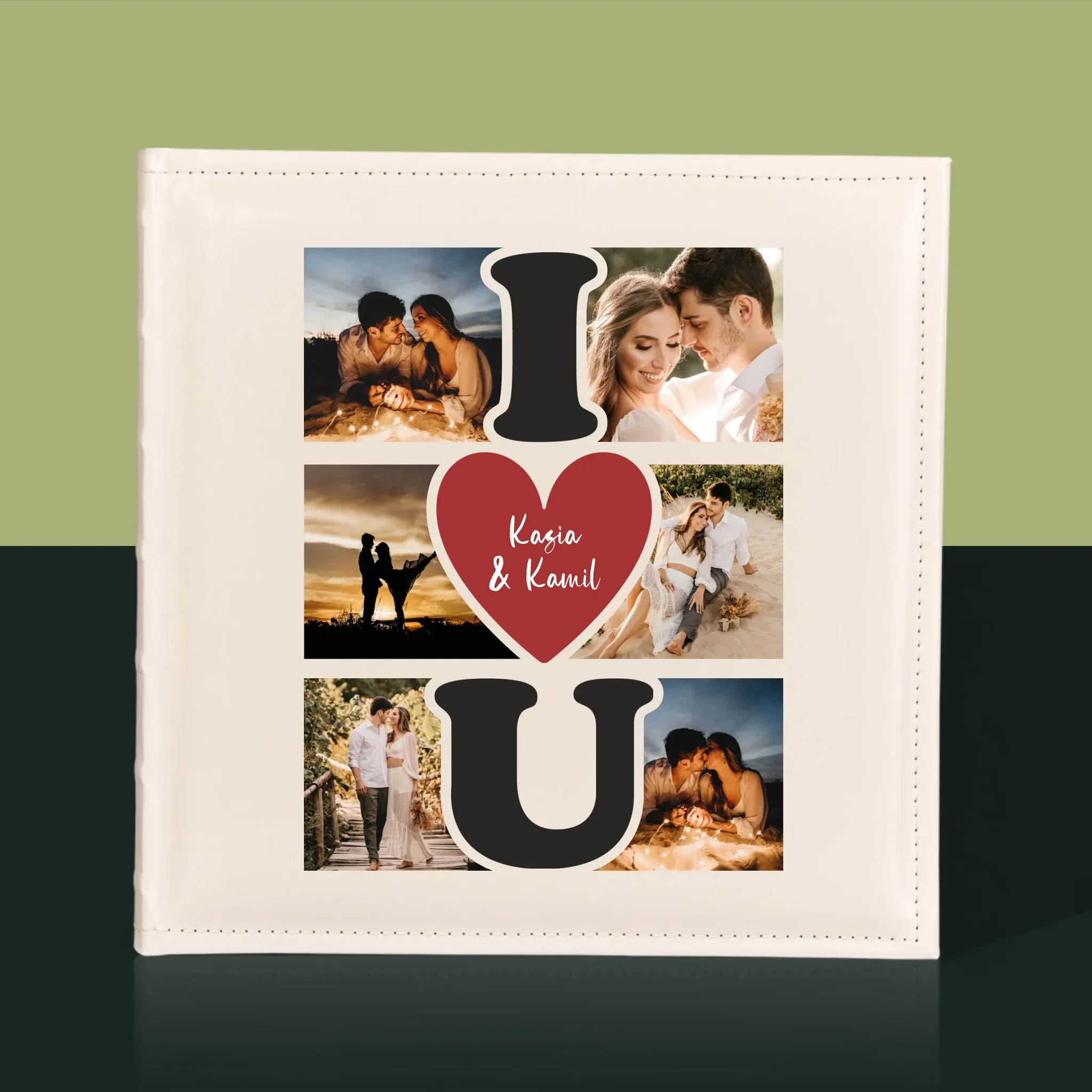 Fotokolaż: I Love You - Album Na Zdjęcia