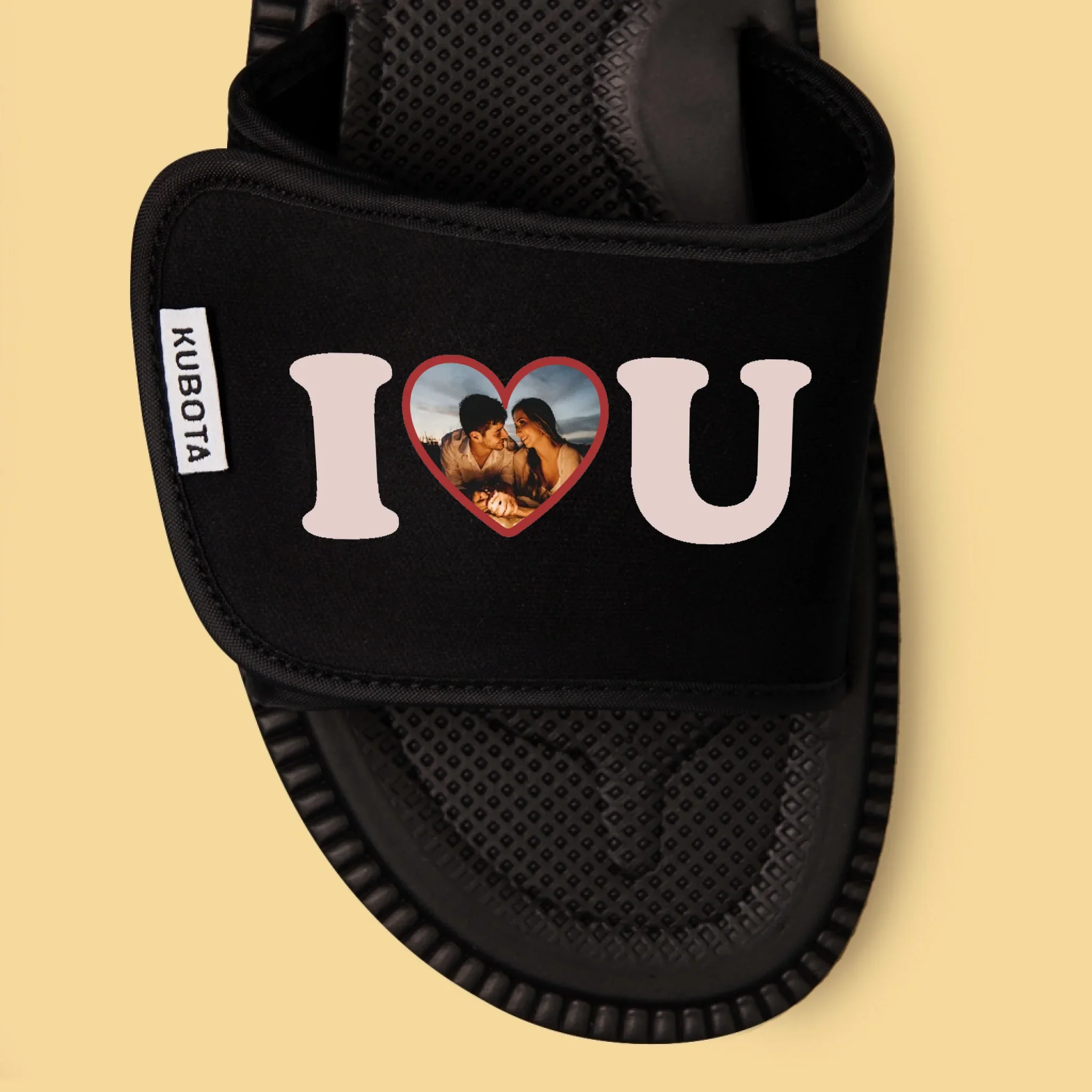 Fotokolaż: i Love You - Klapki Kubota - Image 2