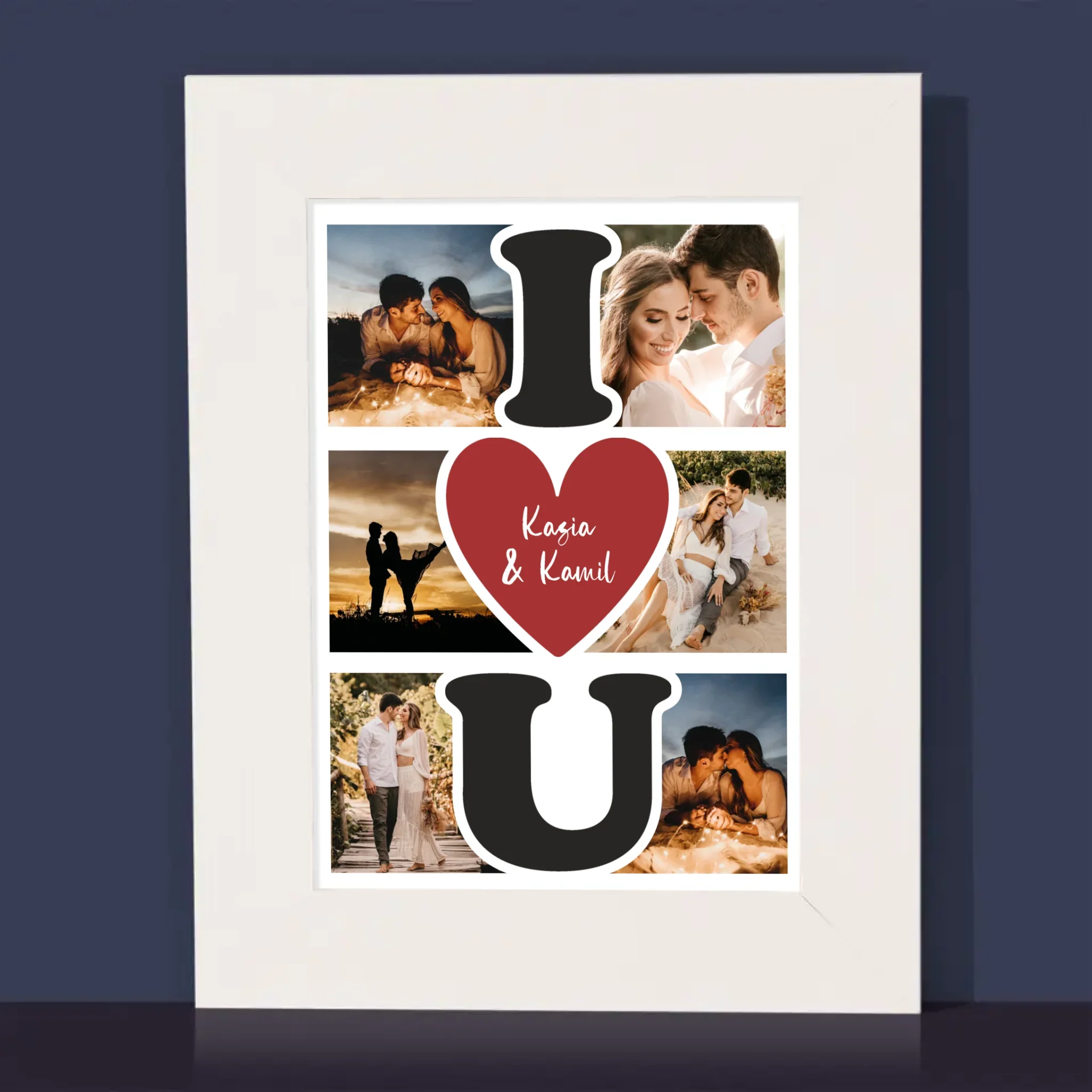 Fotokolaż: I Love You - Ramka Na Zdjęcie - Image 2