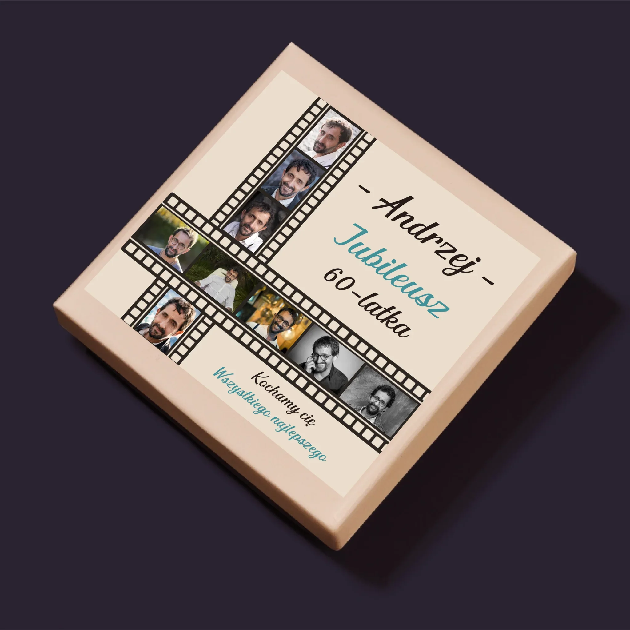 Fotokolaż: Jubileusz 60-Latka - Personalizowane Puzzle - Image 5