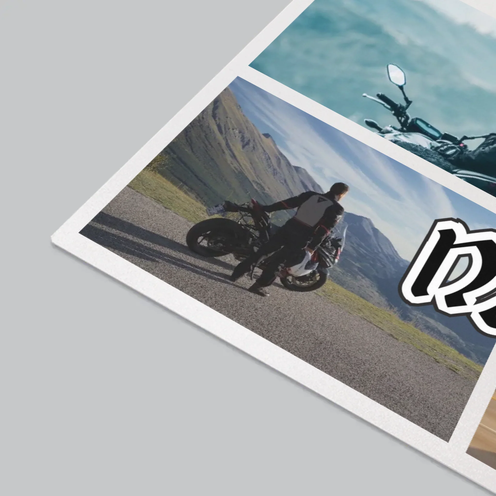 Fotokolaż: King Of The Motorcycle - Podkładka Na Biurko - Image 4