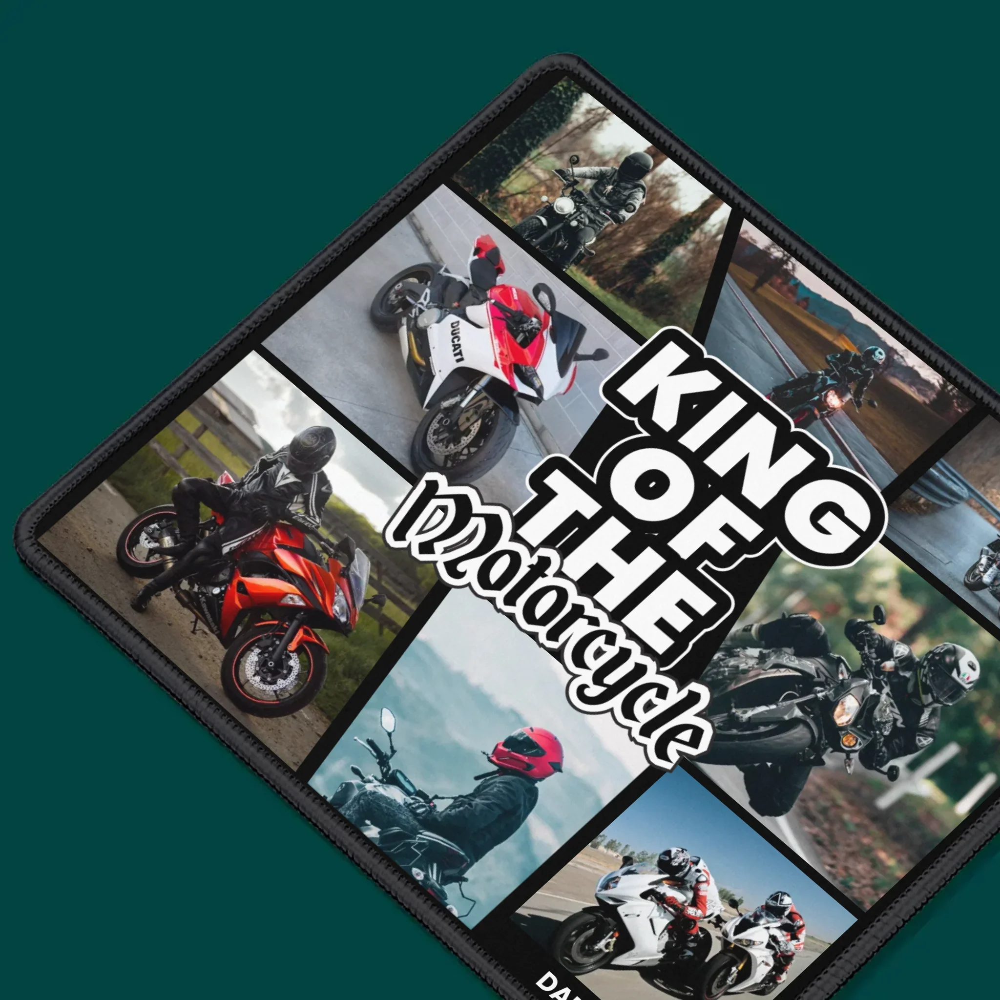 Fotokolaż: King Of The Motorcycle - Podkładka Pod Myszkę - Image 2