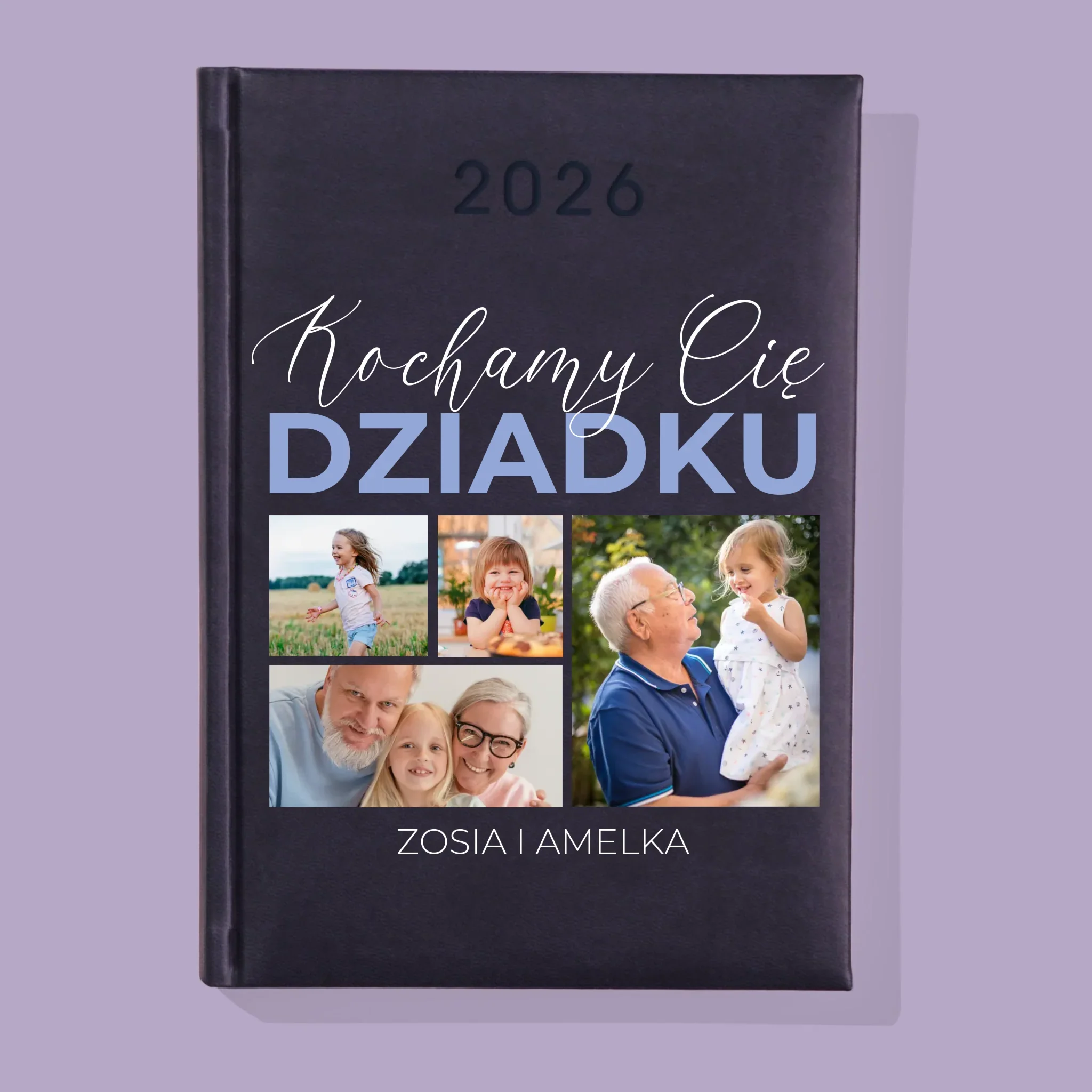Fotokolaż: Kochamy Cię Dziadku - Kalendarz Książkowy - Image 2