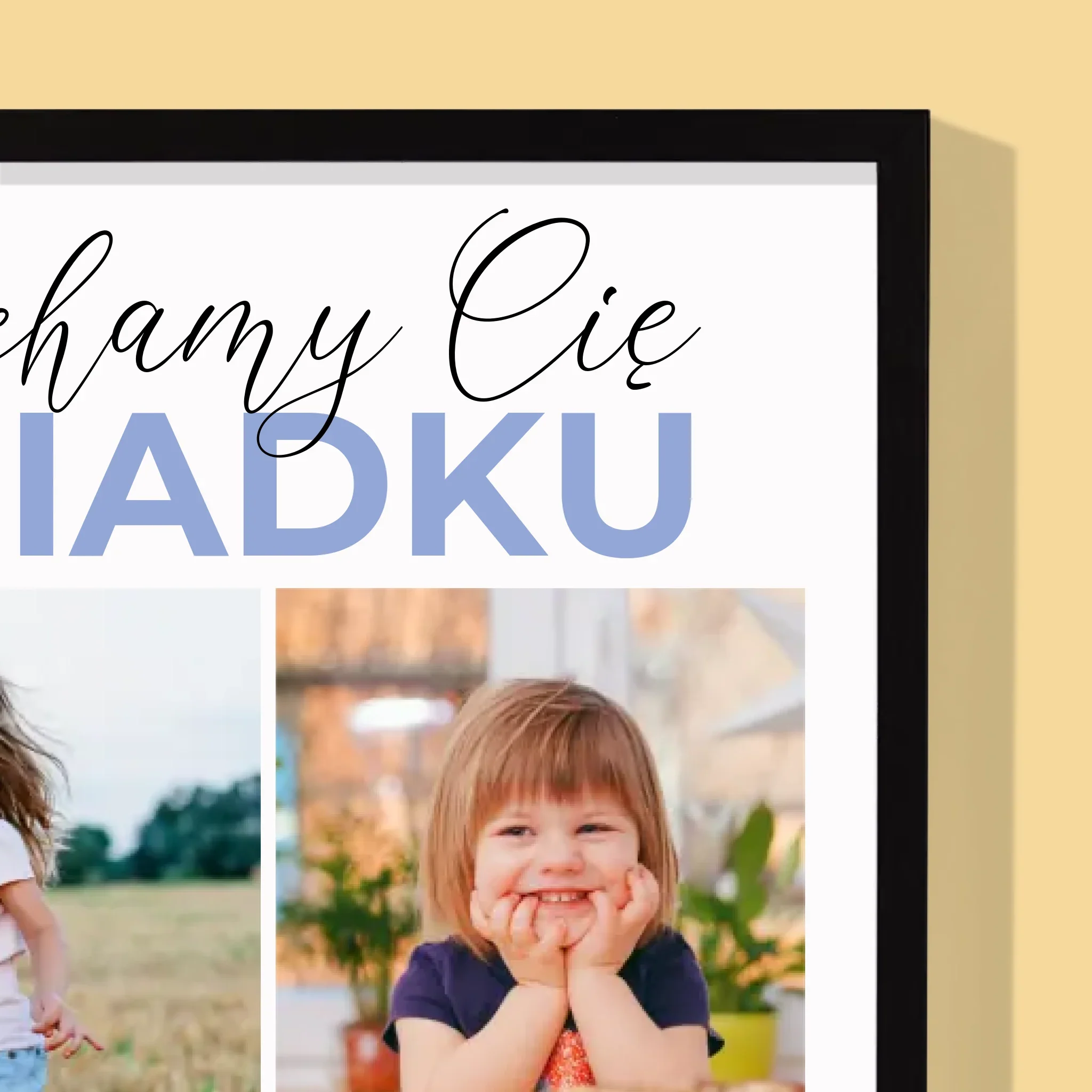 Fotokolaż: Kochamy Cię Dziadku - Wydruk Obramowany - Image 6