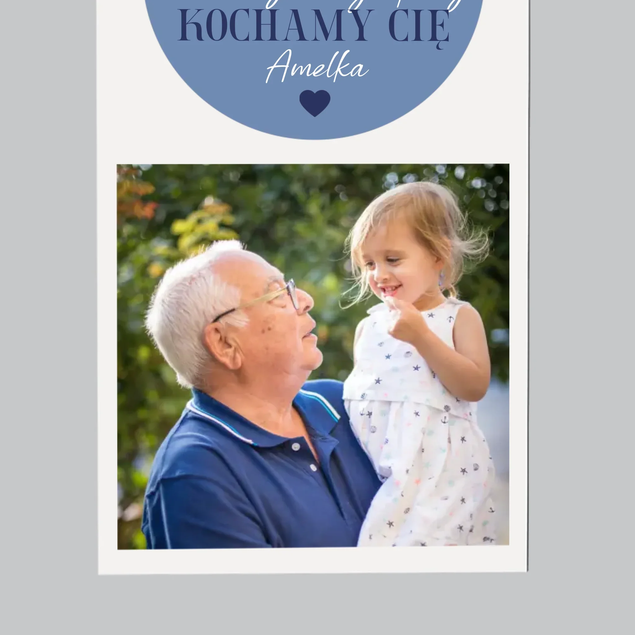 Fotokolaż: Kochany Dziadek - Magnes na lodówkę - Image 4