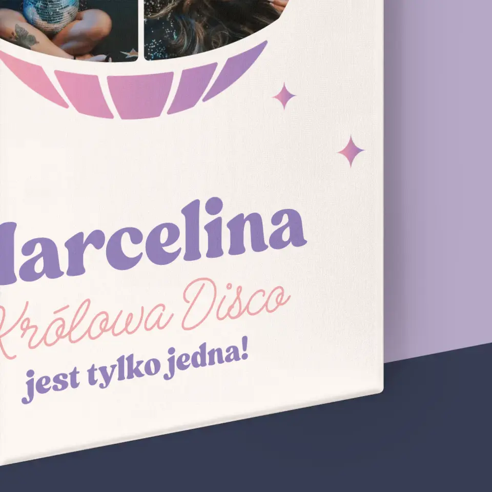 Fotokolaż: Królowa Disco - Wydruk Obramowany - Image 16