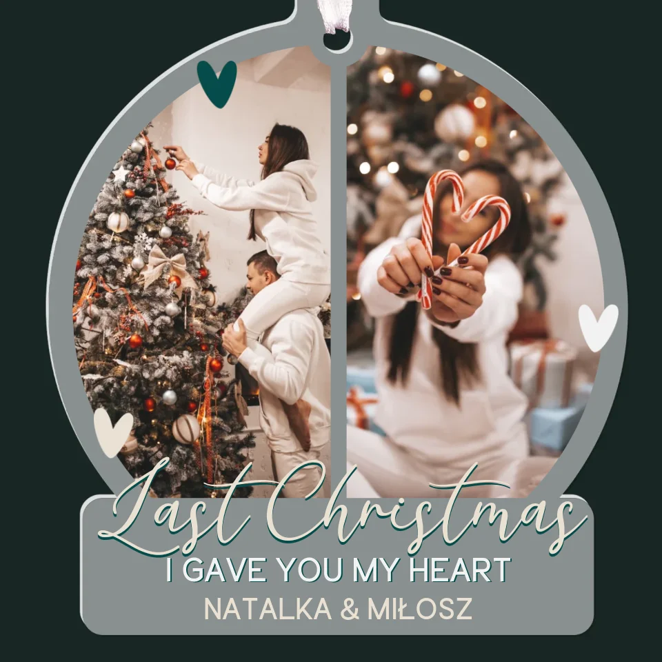 Fotokolaż: Last Christmas - Bombka Świąteczna Kula - Image 2