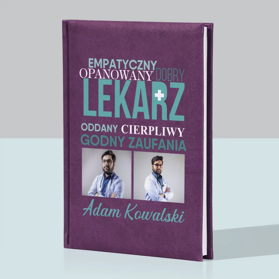 Fotokolaż: Lekarz Cechy - Notes Książkowy - Image 5