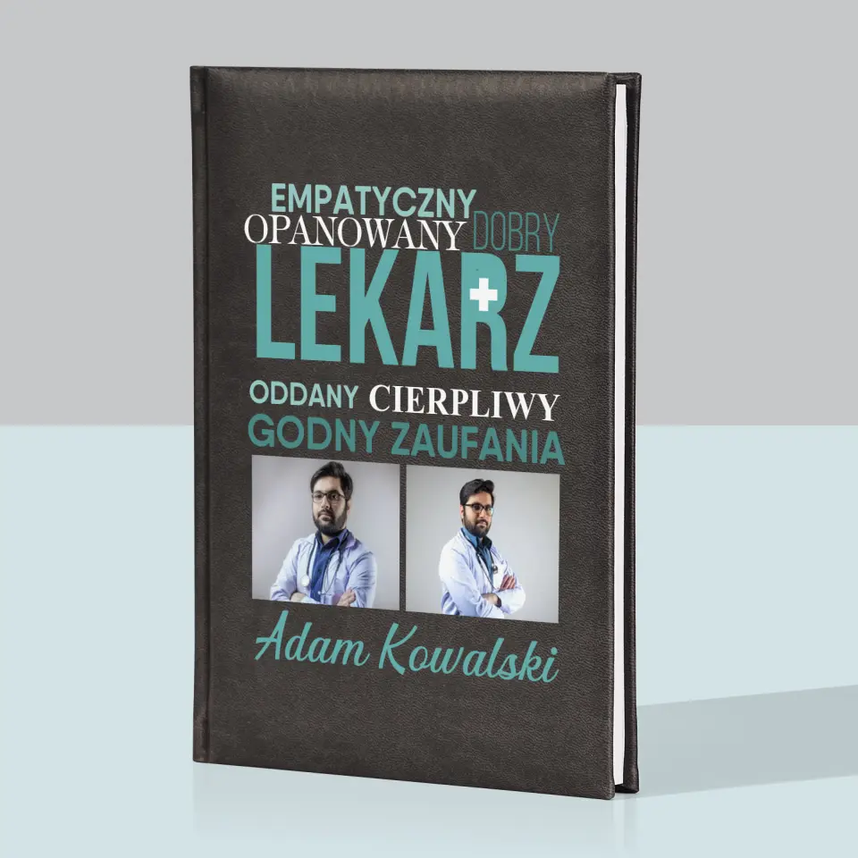Fotokolaż: Lekarz Cechy - Notes Książkowy - Image 6