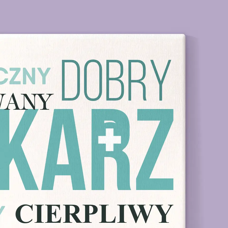 Fotokolaż: Lekarz Cechy - Wydruk Obramowany - Image 14