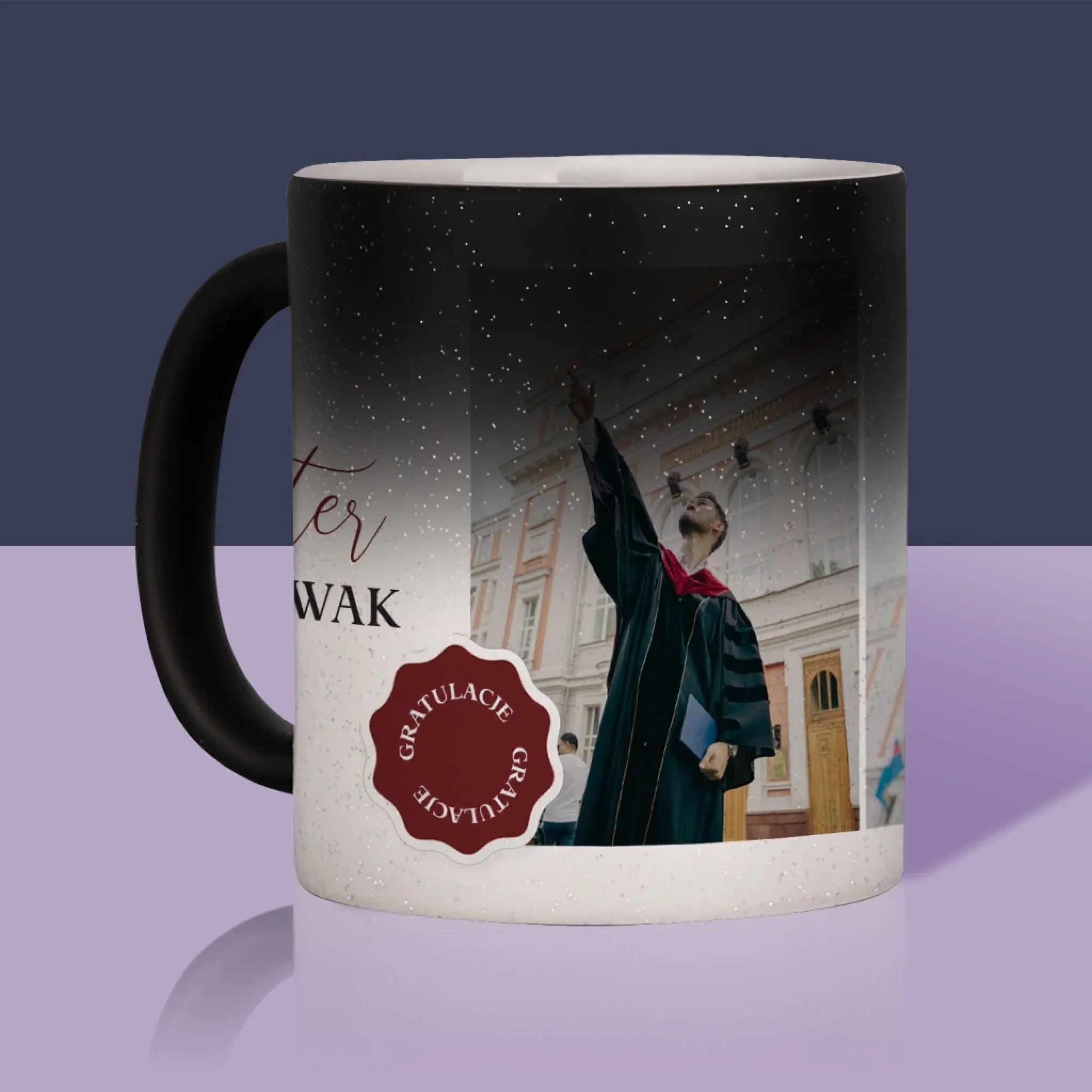 Fotokolaż: Magister - Kubek z Nadrukiem - Image 11