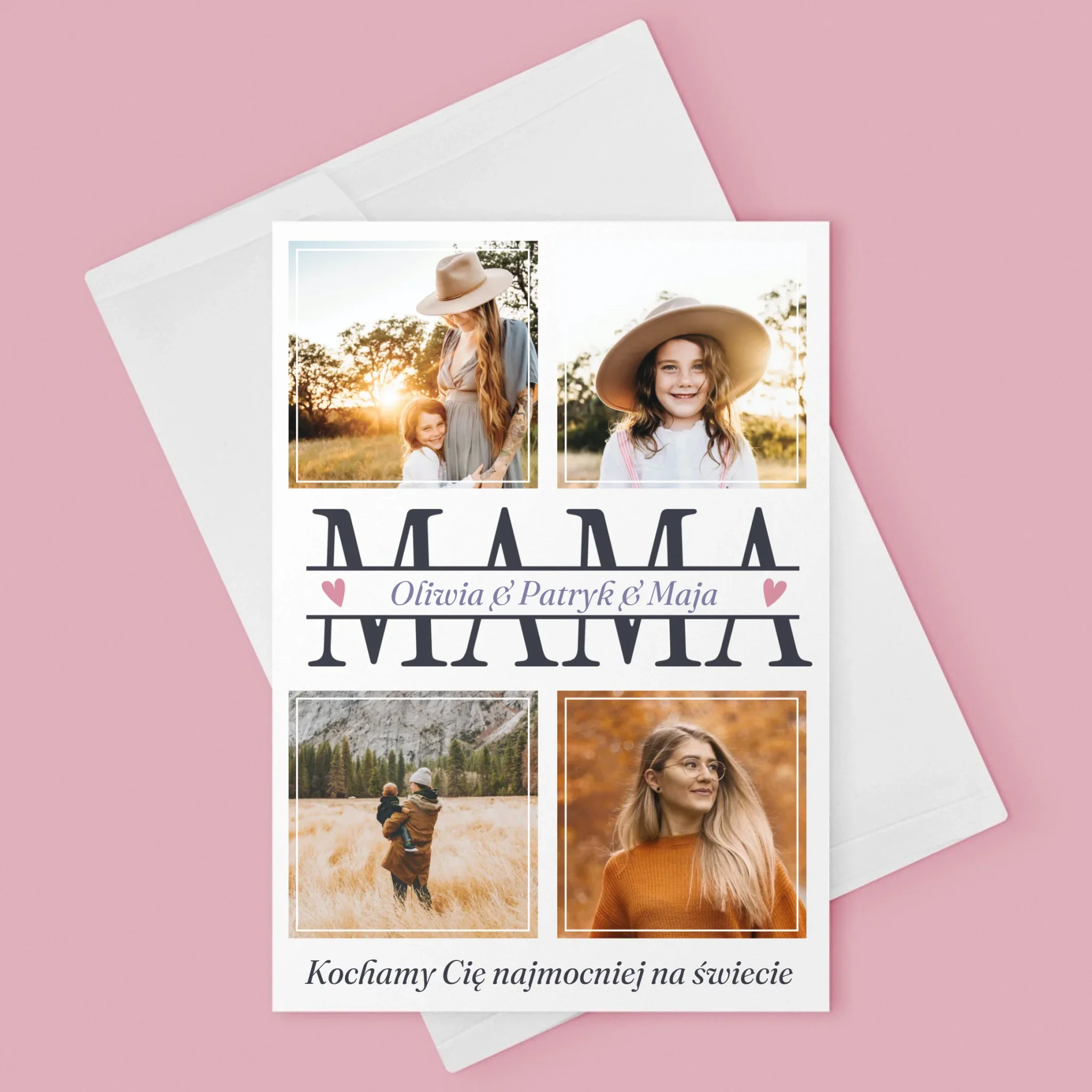 Fotokolaż: Mama Imiona - Kartka z Życzeniami - Image 3