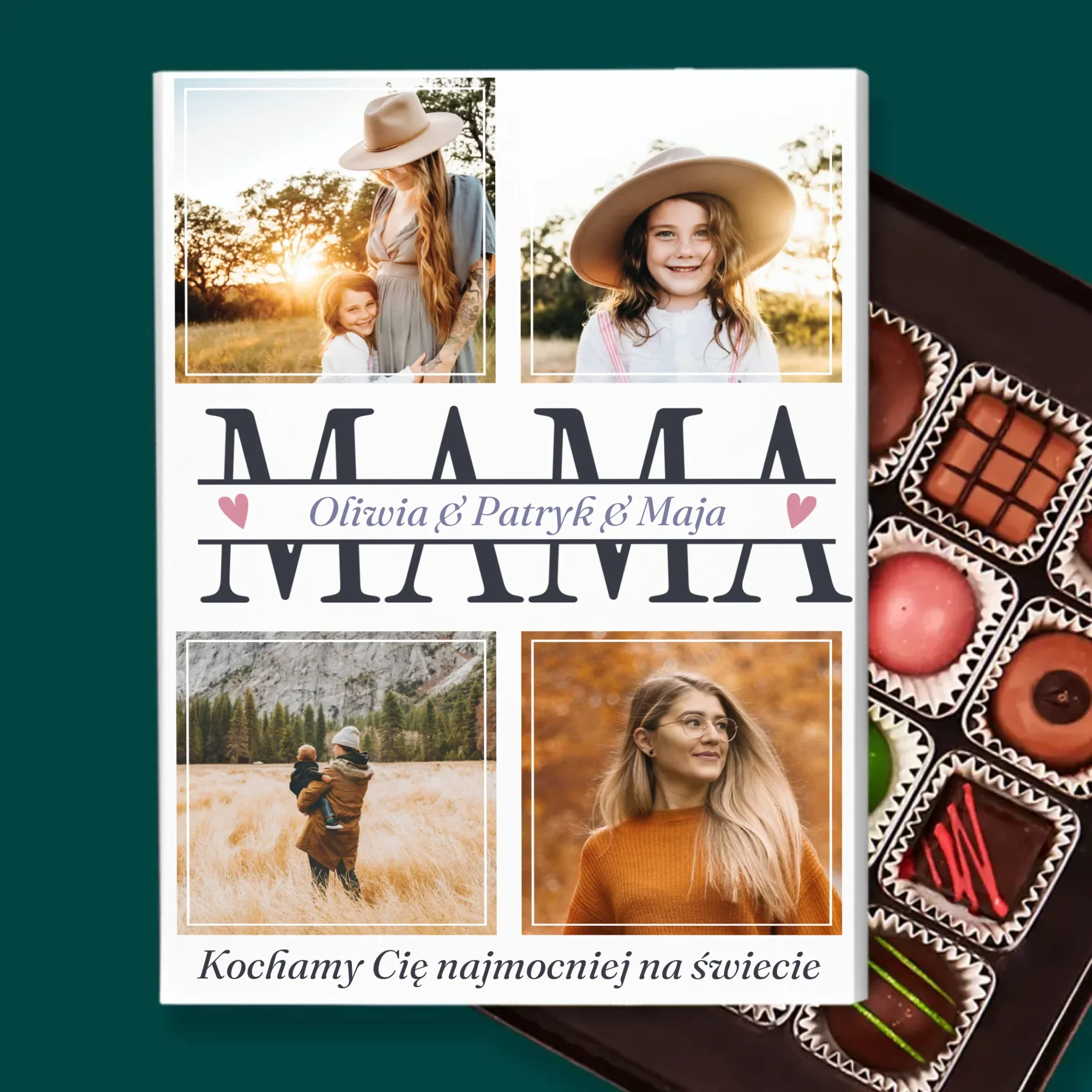 Fotokolaż: Mama Imiona - Personalizowane Praliny - Image 2