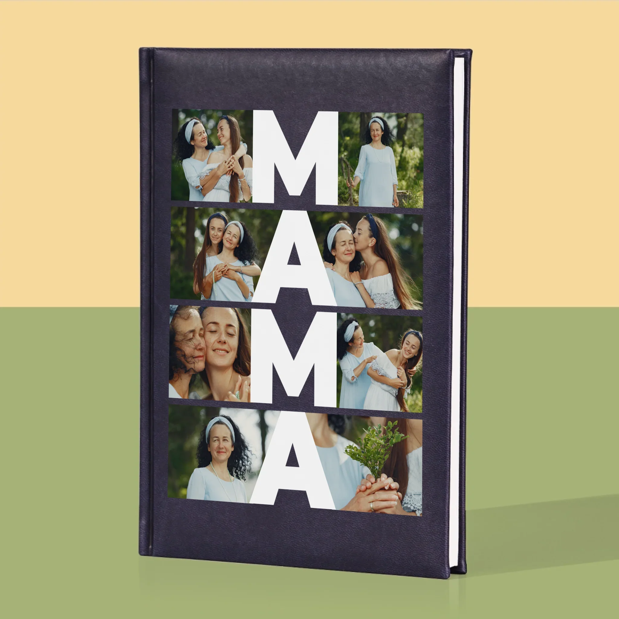 Fotokolaż: Mama - Notes Książkowy z Nadrukiem