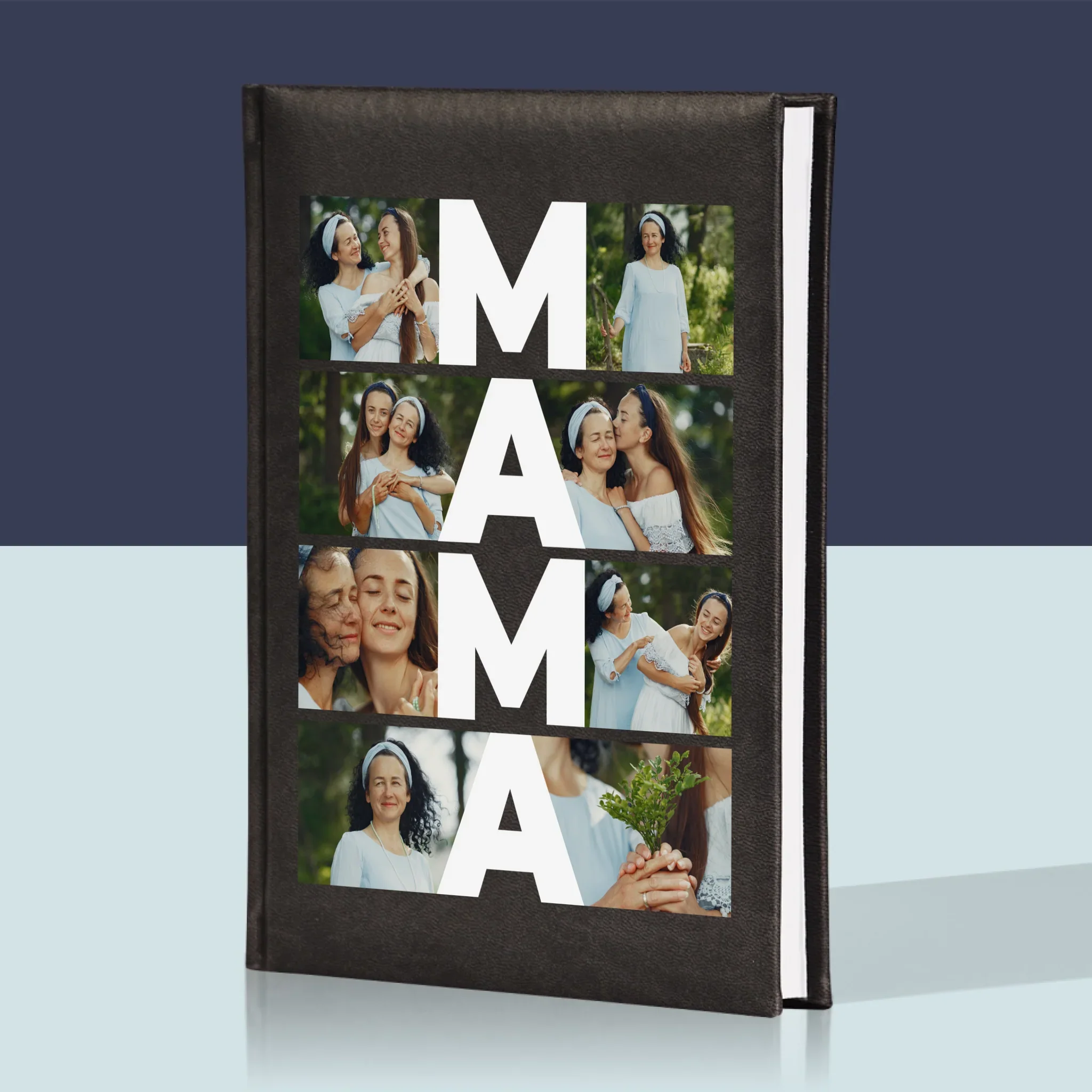 Fotokolaż: Mama - Planer Książkowy z Nadrukiem