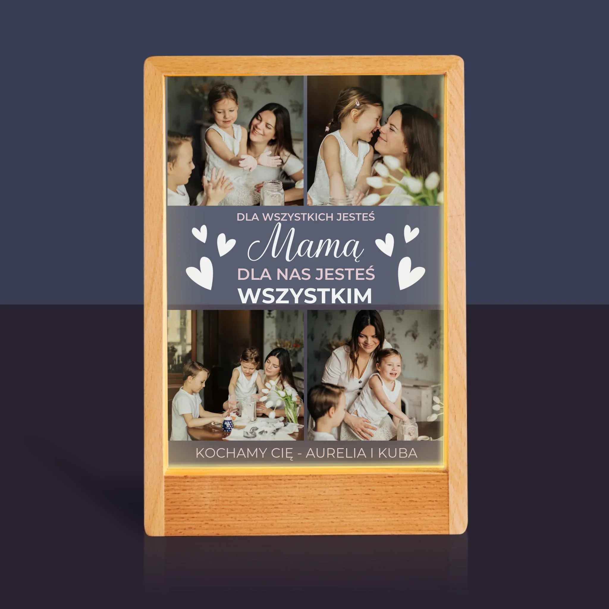 Fotokolaż: Mamo Jesteś Wszystkim - Wydruk Na Szkle Akrylowym - Image 10