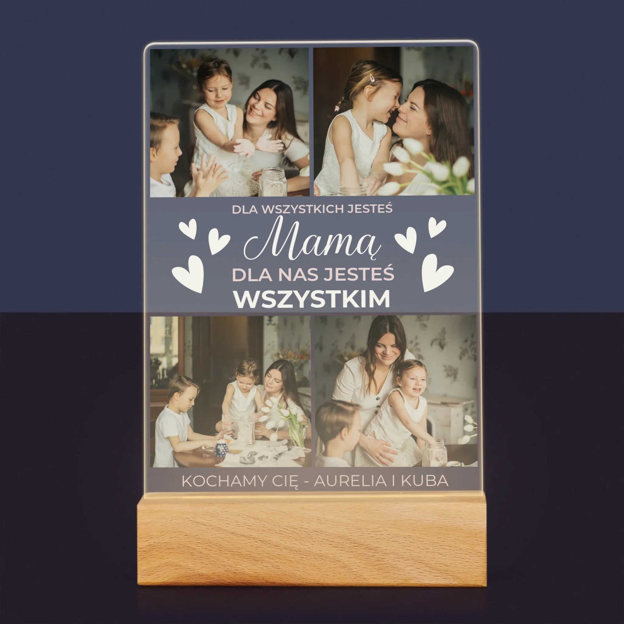 Fotokolaż: Mamo Jesteś Wszystkim - Wydruk Na Szkle Akrylowym - Image 7