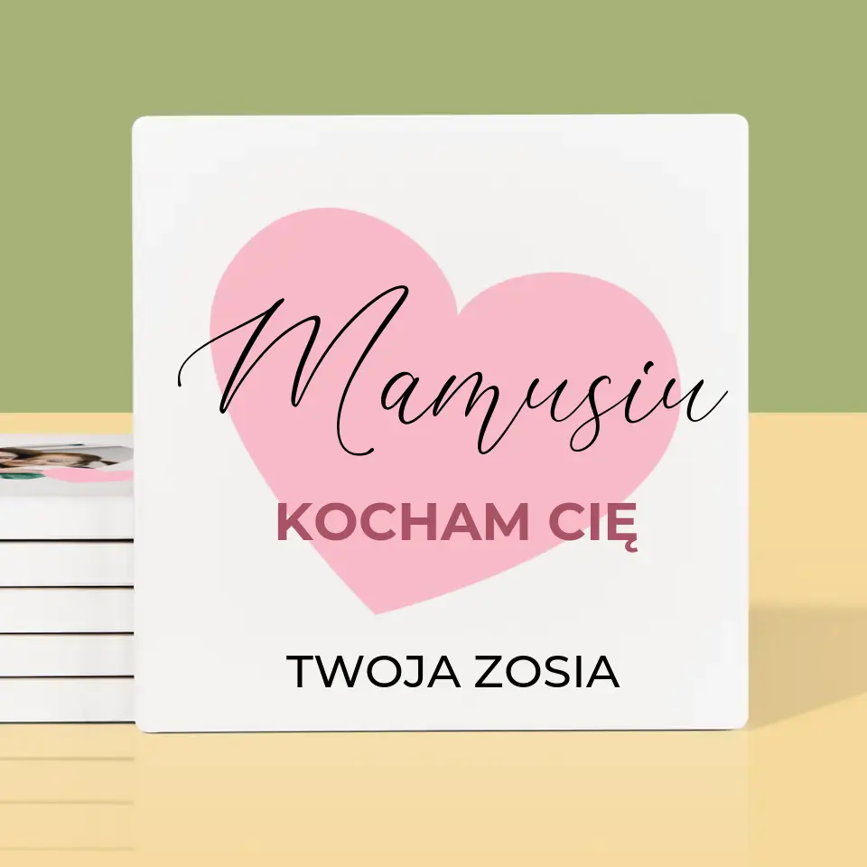 Fotokolaż: Mamusia - Podkładki Pod Kubki - Image 2