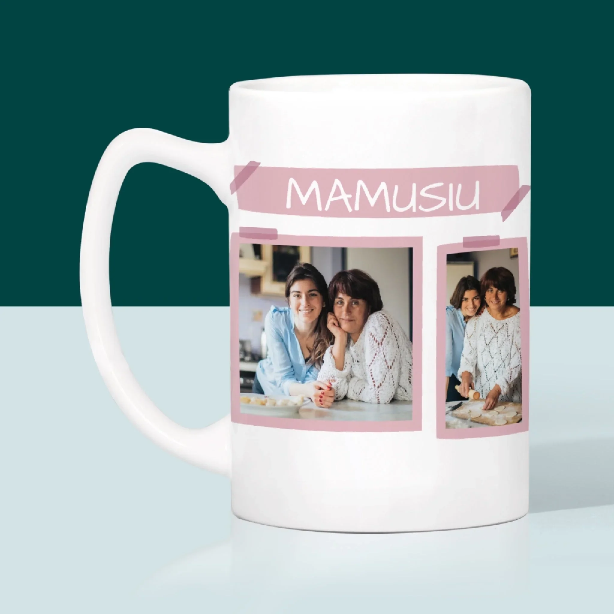 Fotokolaż: Mamusiu Wszystkiego Najlepszego - Kubek z Nadrukiem - Image 4