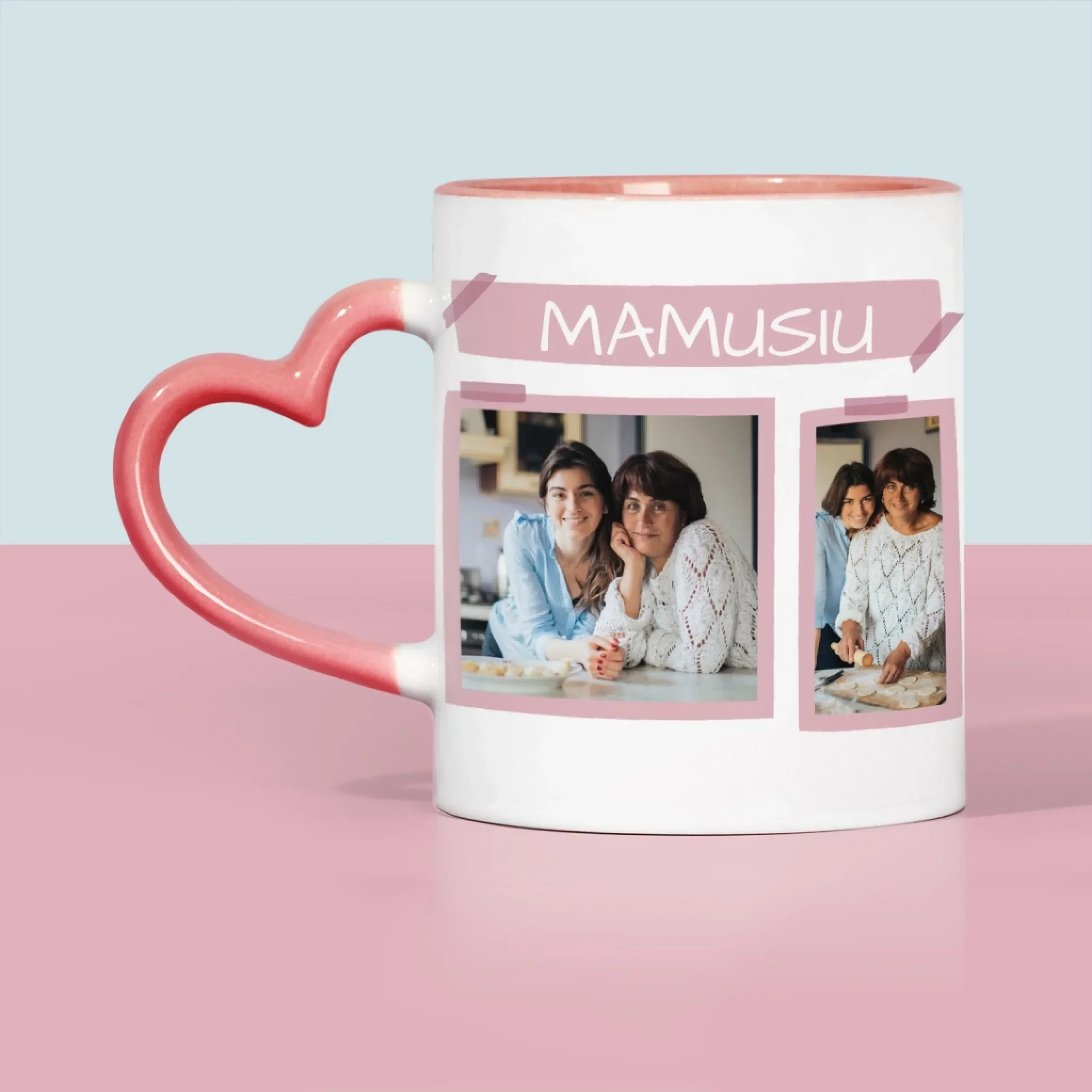 Fotokolaż: Mamusiu Wszystkiego Najlepszego - Kubek z Nadrukiem - Image 5