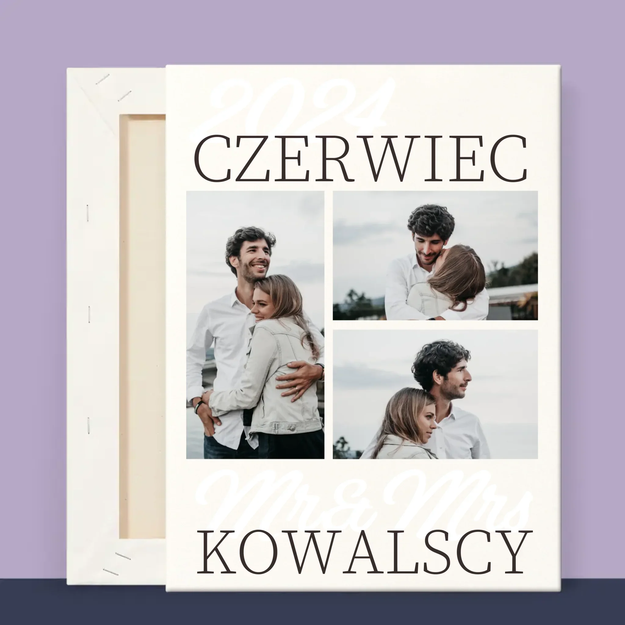 Fotokolaż: Mr&Mrs Data - Wydruk Obramowany - Image 11