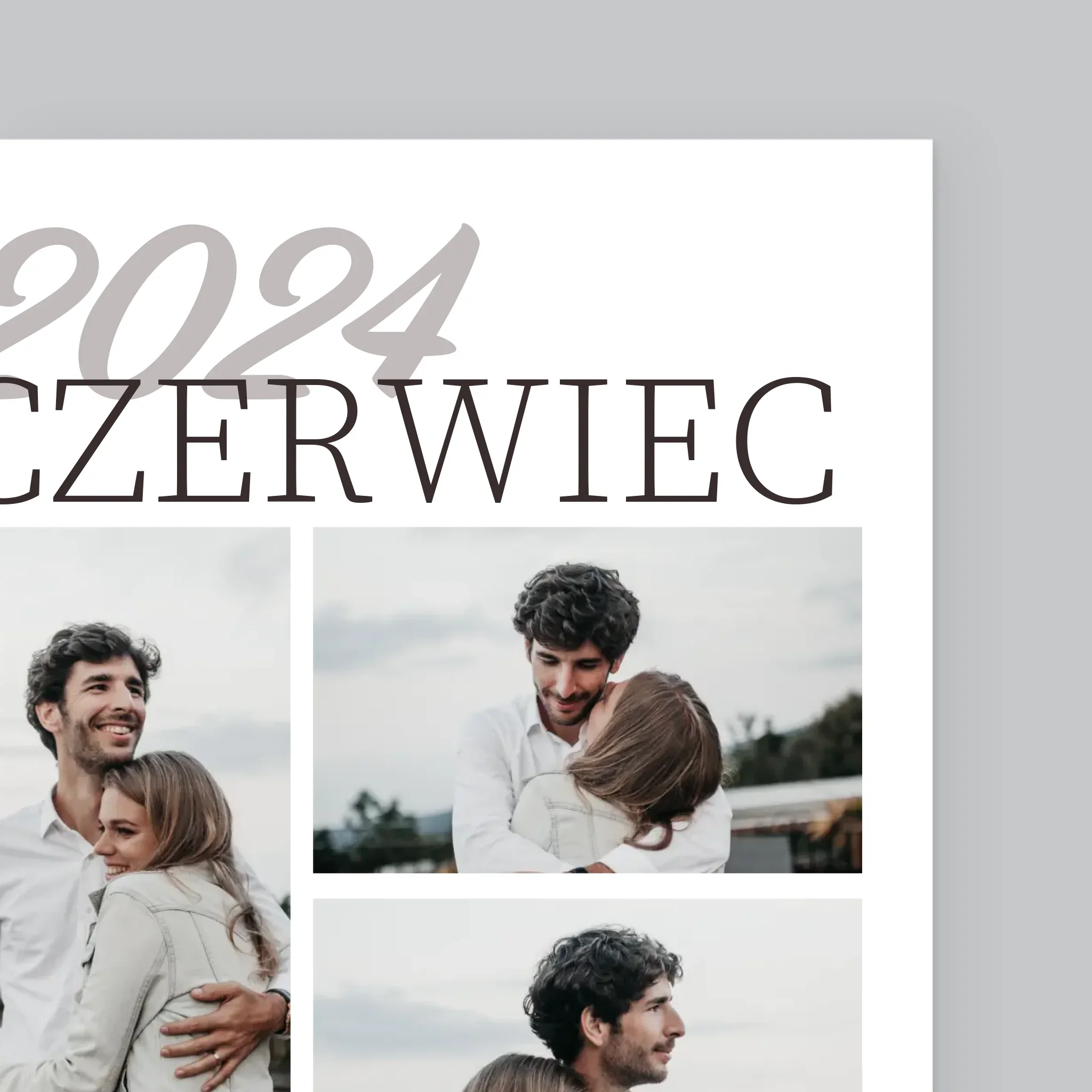 Fotokolaż: Mr&Mrs Data - Wydruk Obramowany - Image 3