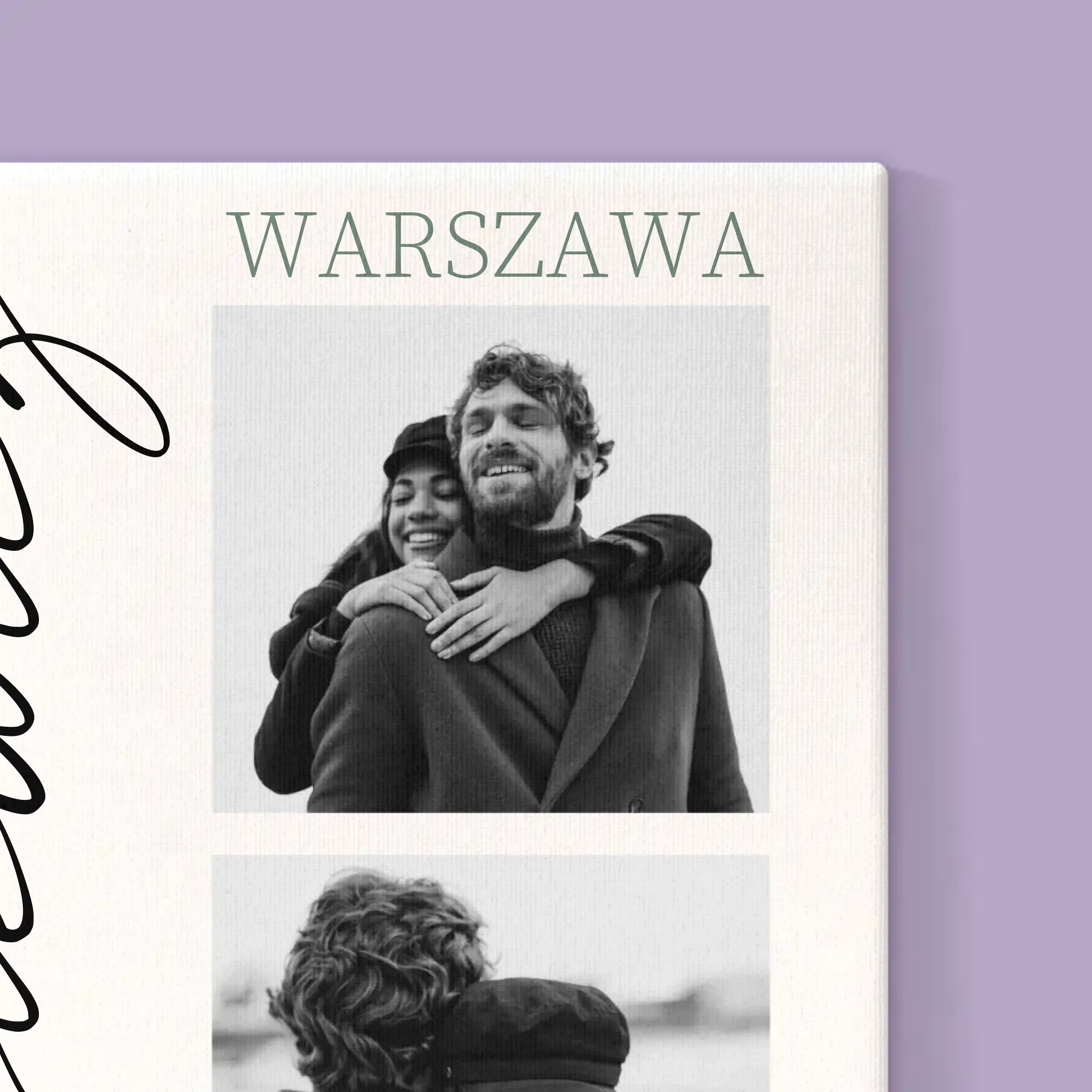 Fotokolaż: Mr&Mrs Ślubne - Wydruk Obramowany - Image 14