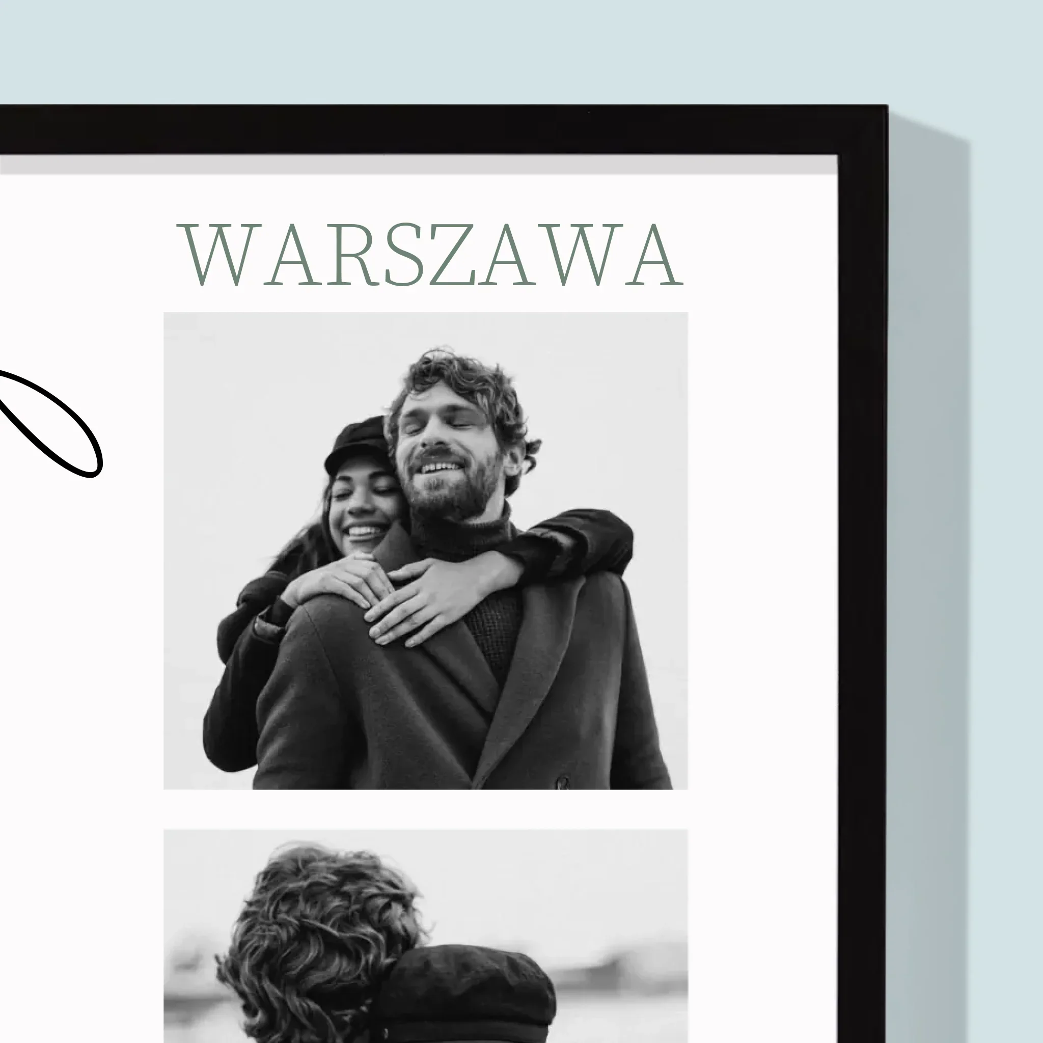 Fotokolaż: Mr&Mrs Ślubne - Wydruk Obramowany - Image 6