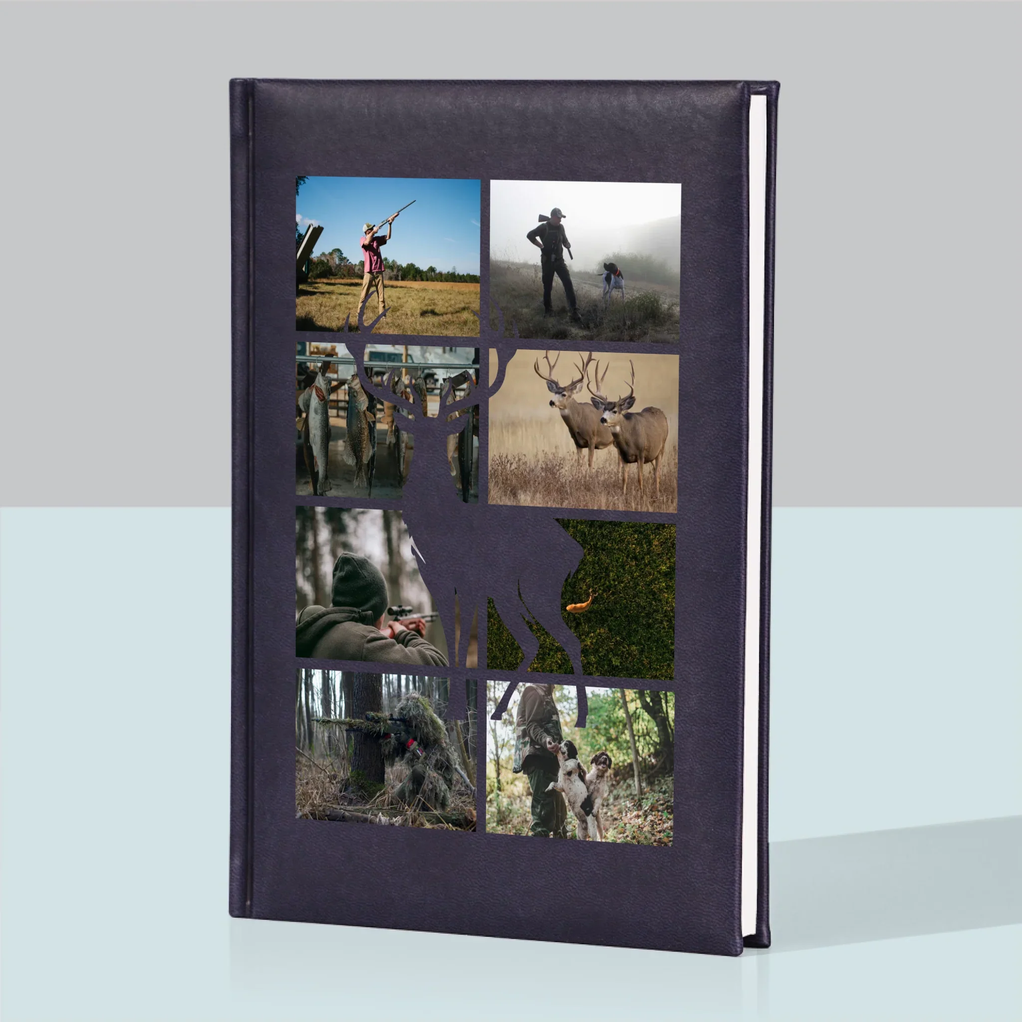 Fotokolaż: Myśliwy - Notes Książkowy z Nadrukiem