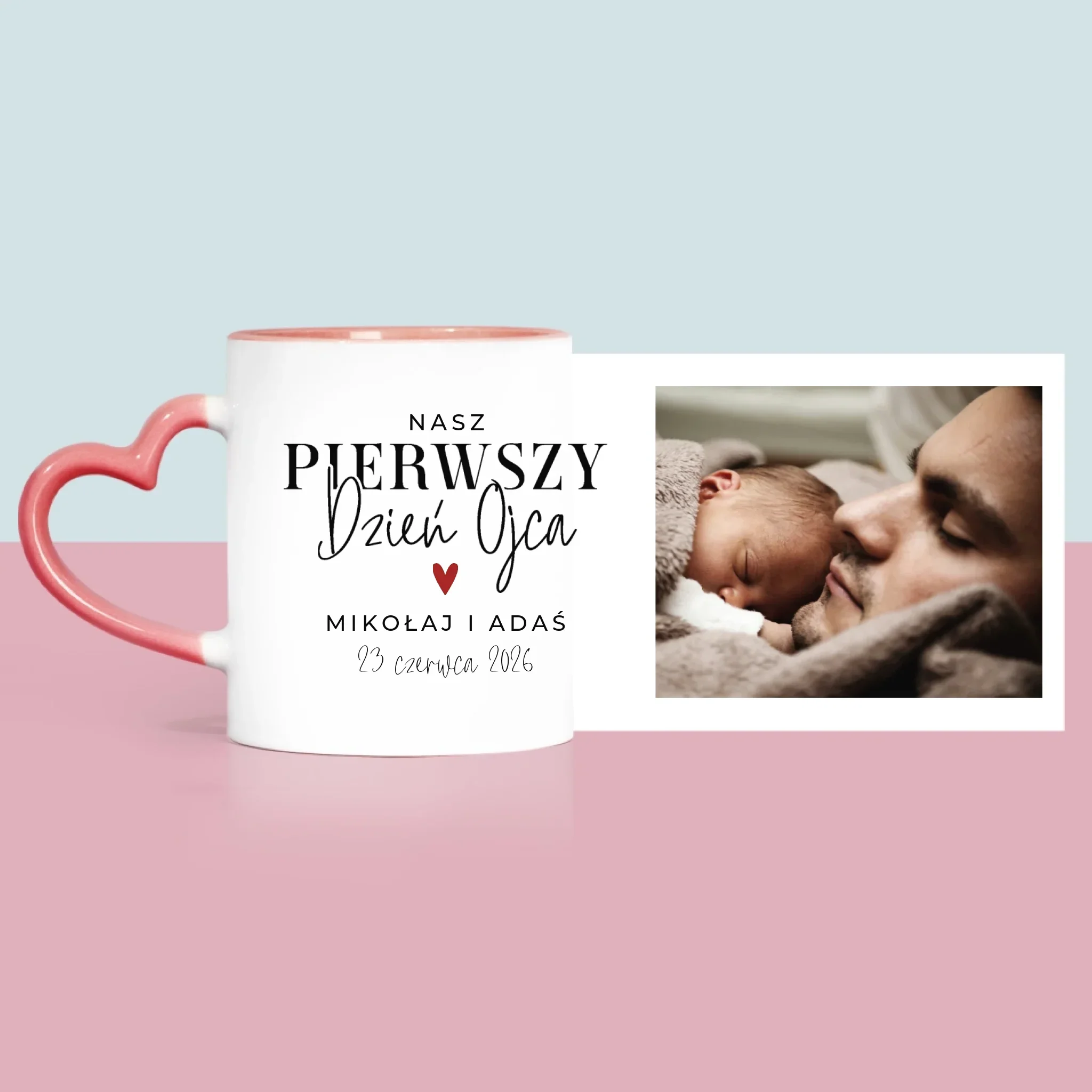 Fotokolaż: Na Pierwszy Dzień Ojca - Kubek z Nadrukiem - Image 10