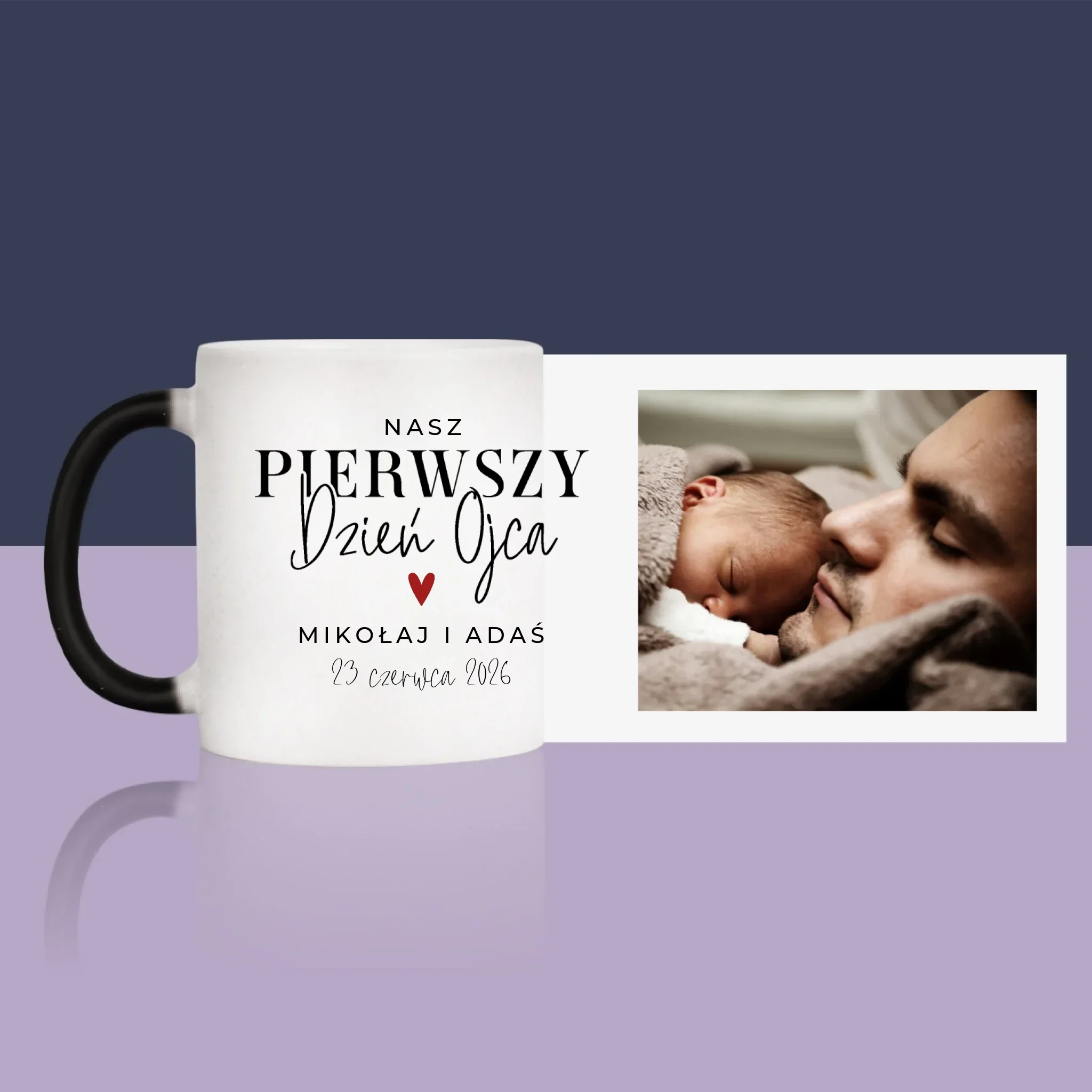 Fotokolaż: Na Pierwszy Dzień Ojca - Kubek z Nadrukiem - Image 13