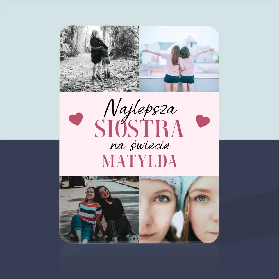 Fotokolaż: Najlepsza Siostra - Karty Do Gry - Image 5