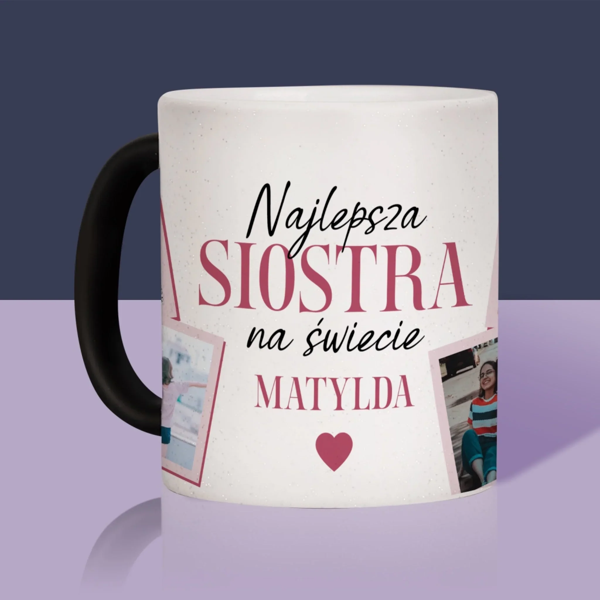 Fotokolaż: Najlepsza Siostra - Kubek z Nadrukiem - Image 12