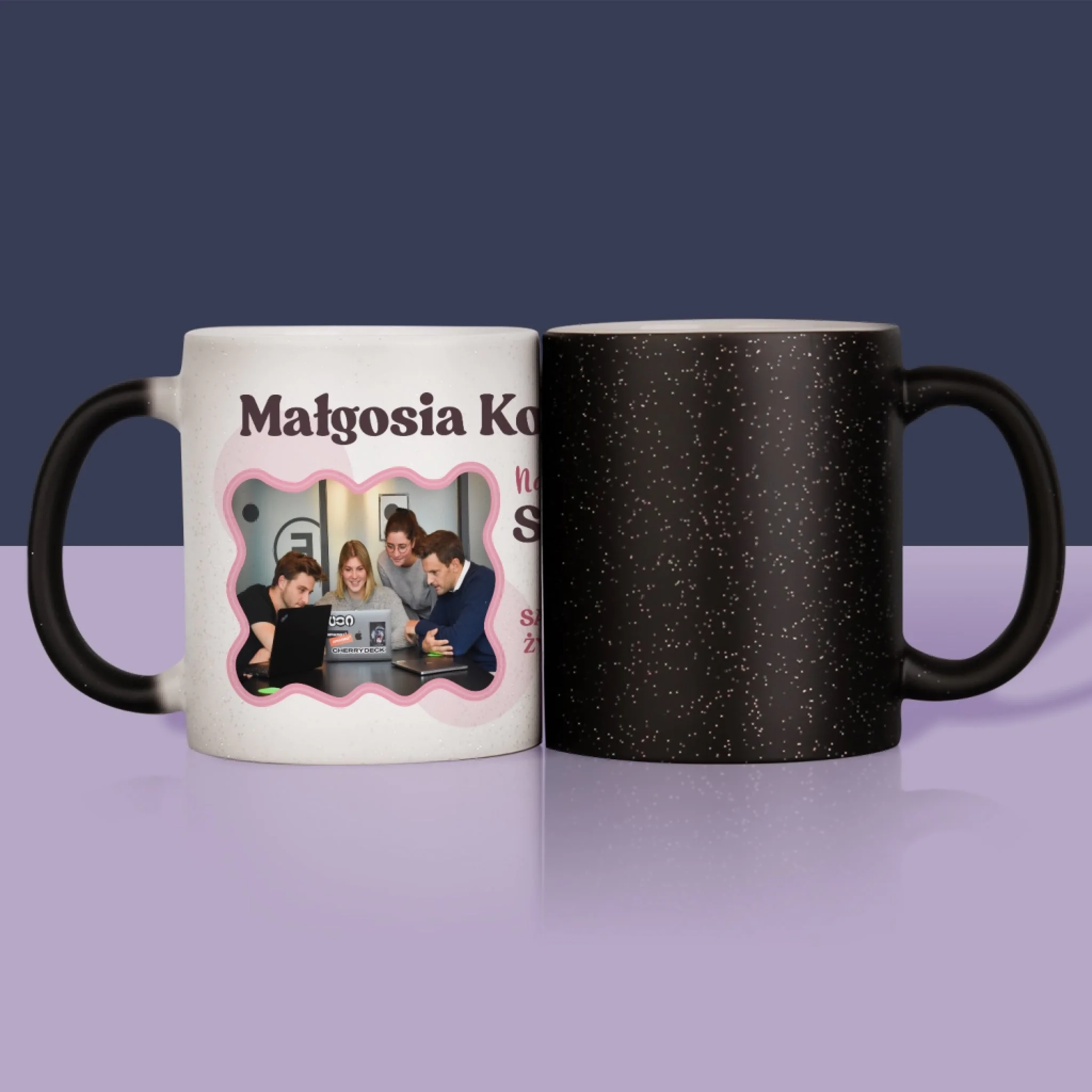 Fotokolaż: Najlepsza Szefowa - Kubek z Nadrukiem - Image 13