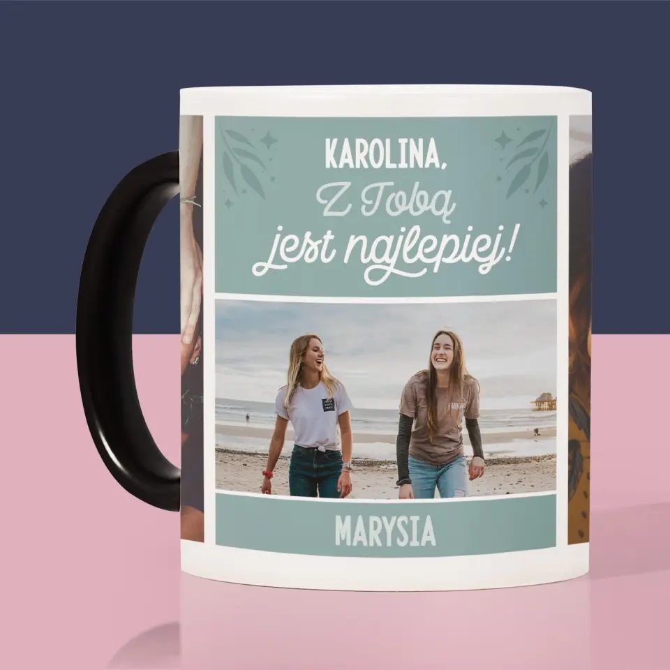 Fotokolaż: Najlepsze Przyjaciółki - Kubek z Nadrukiem - Image 7