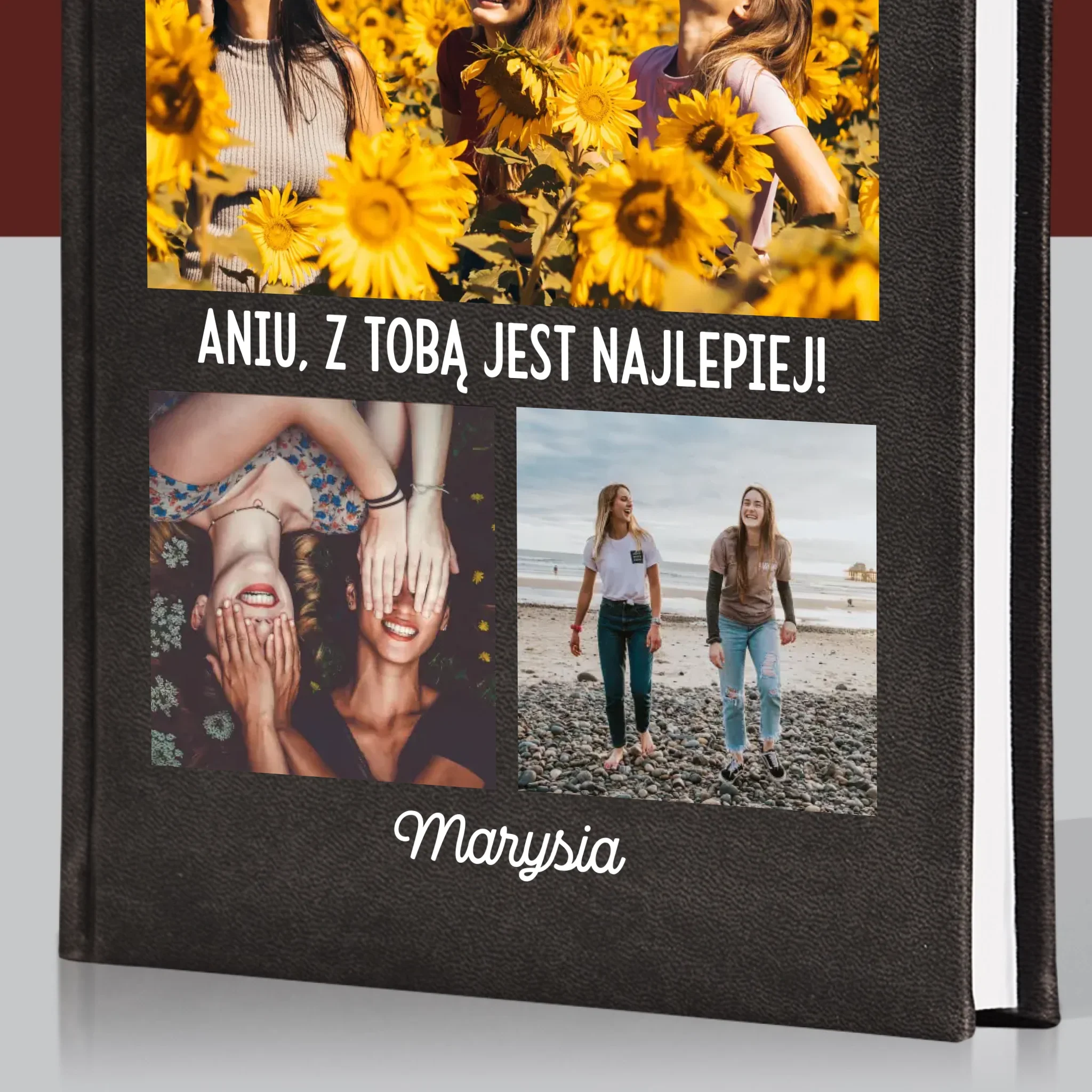 Fotokolaż: Najlepsze Przyjaciółki - Planer Książkowy z Nadrukiem - Image 5